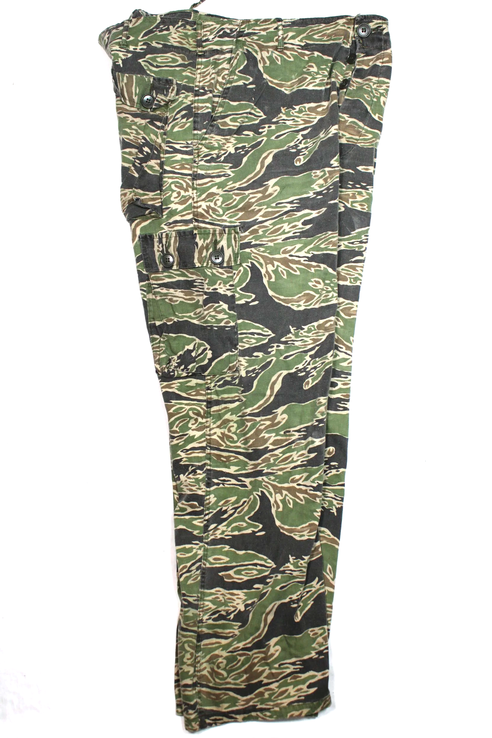Late War - Lightweight - Dense (LLD) Original Vietnam War Tiger Strip Pants Size US Large 36"