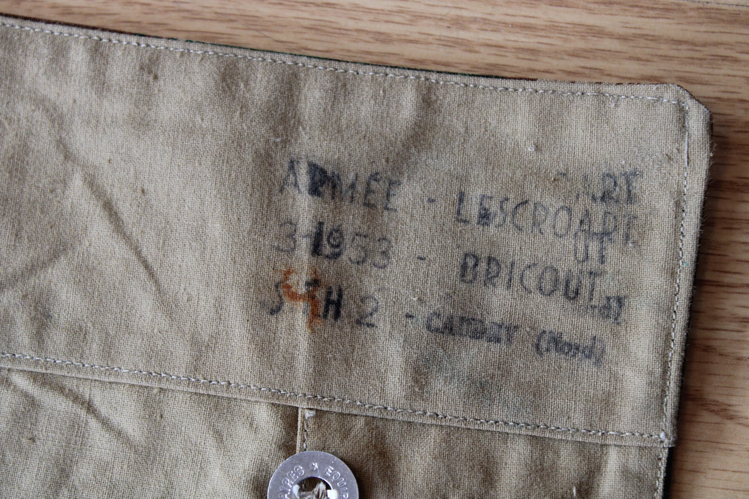 1950's M51 French Algerian Indochina War / Vietnam Lizard Camo Shelter Quarter