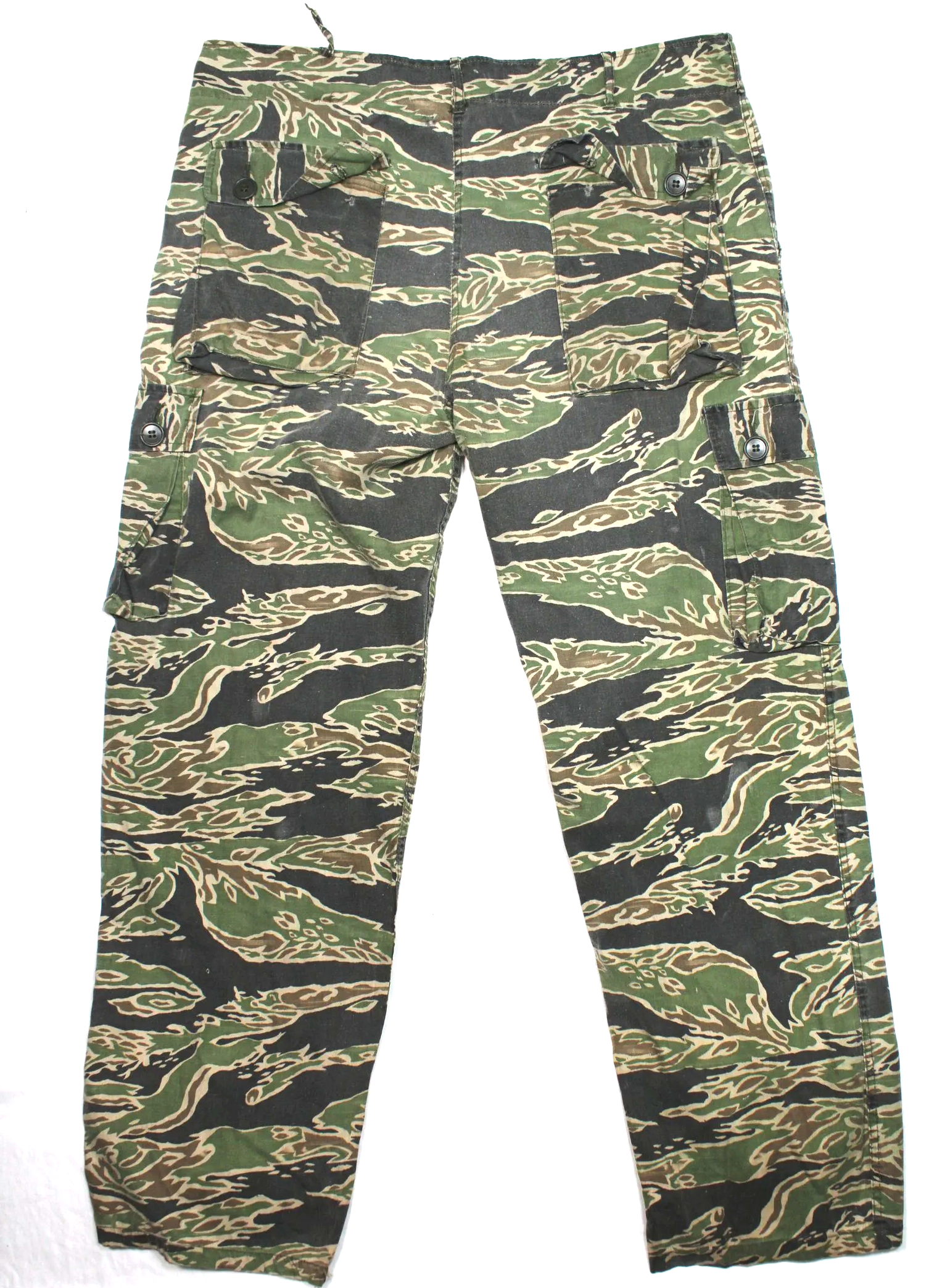 Late War - Lightweight - Dense (LLD) Original Vietnam War Tiger Strip Pants Size US Large 36"