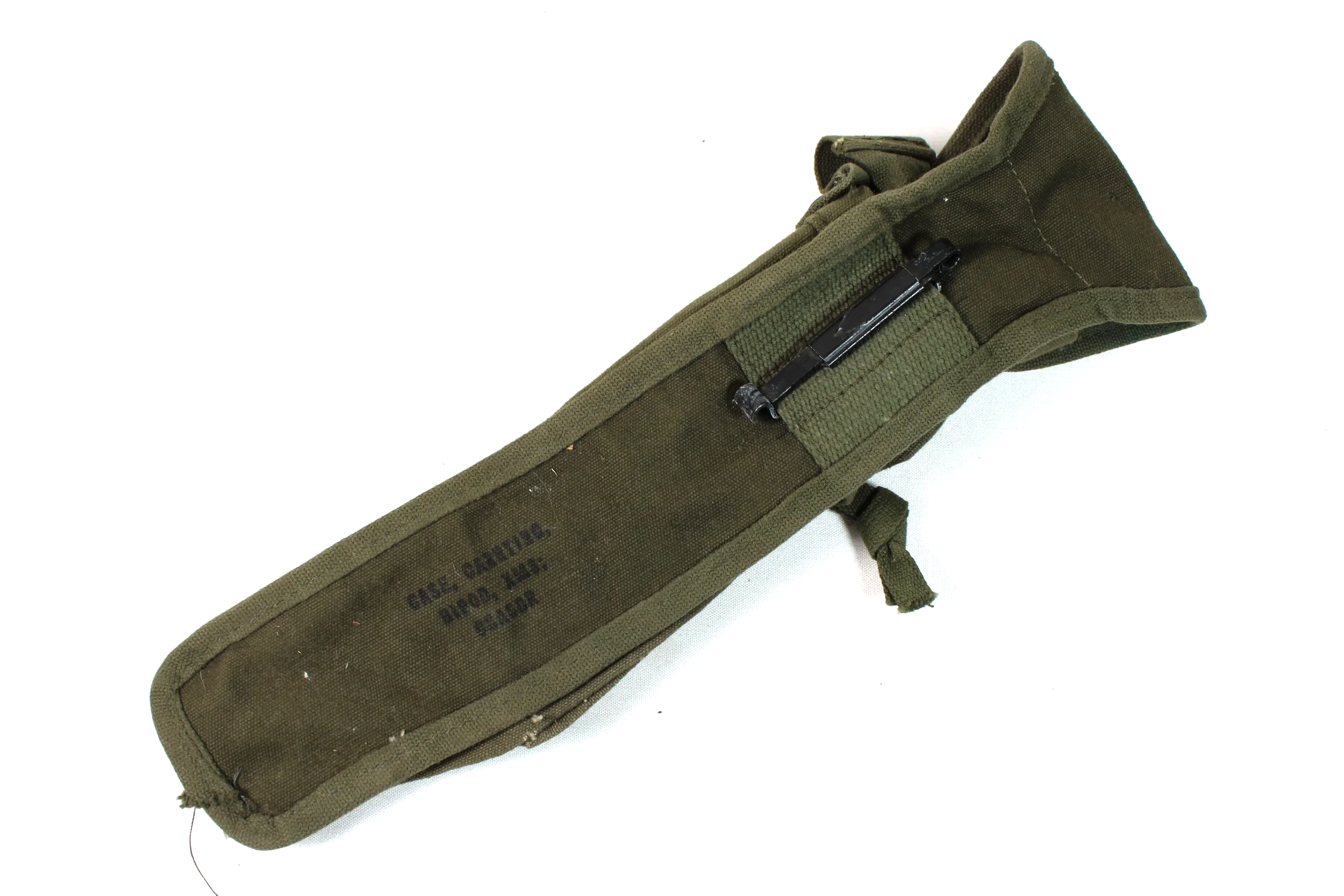 Vietnam War Bipod / Cleaning Kit Case For M16 Rifle