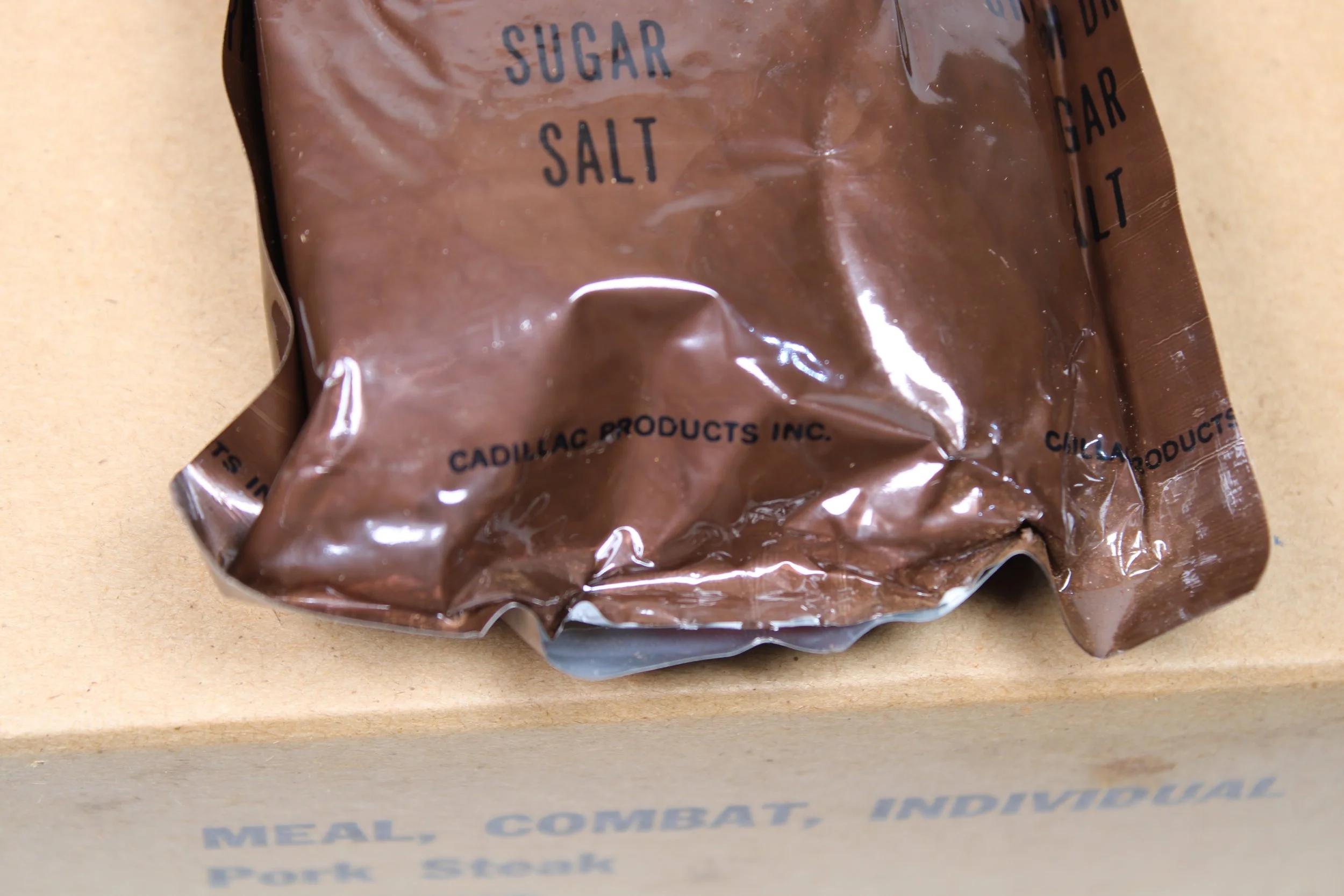 Vietnam War Original 1965 C-Ration B-3 Unit With Rare Accessory Packet