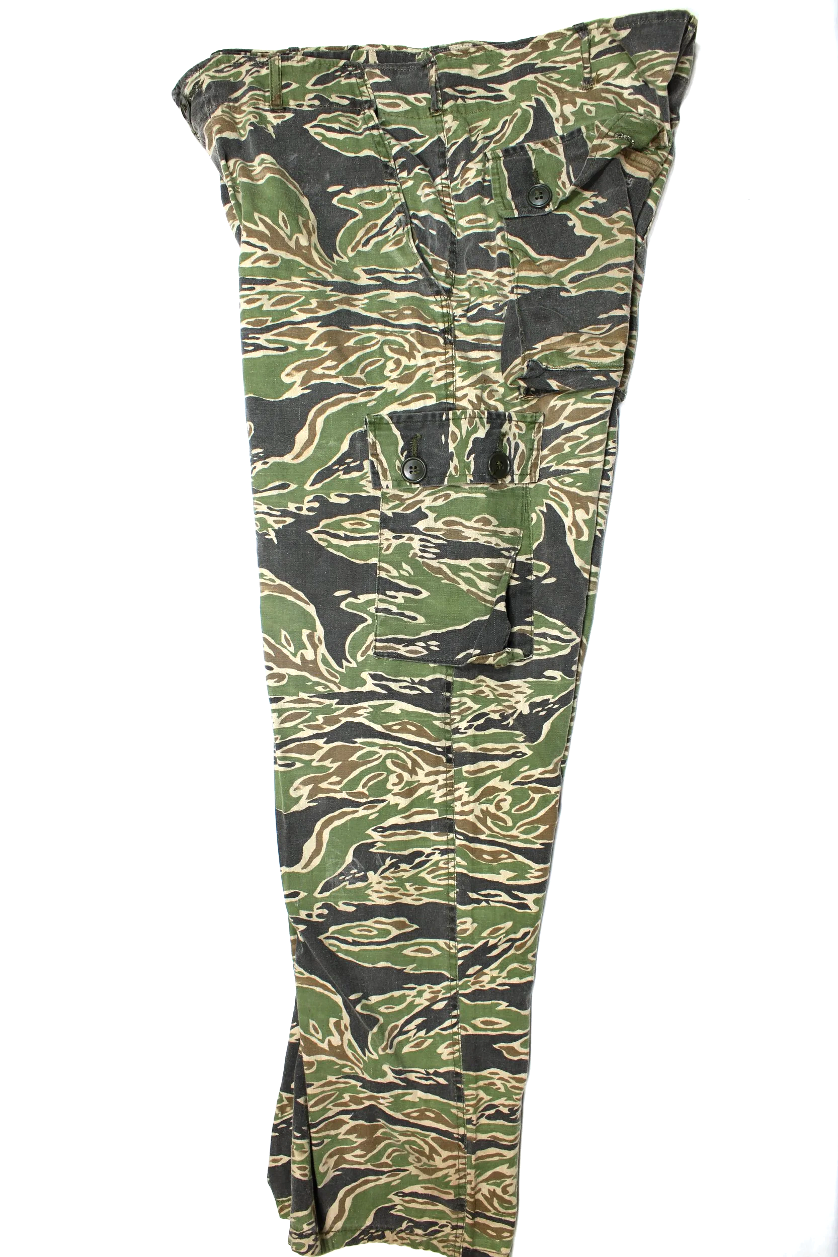 Late War - Lightweight - Dense (LLD) Original Vietnam War Tiger Strip Pants Size US Large 36"