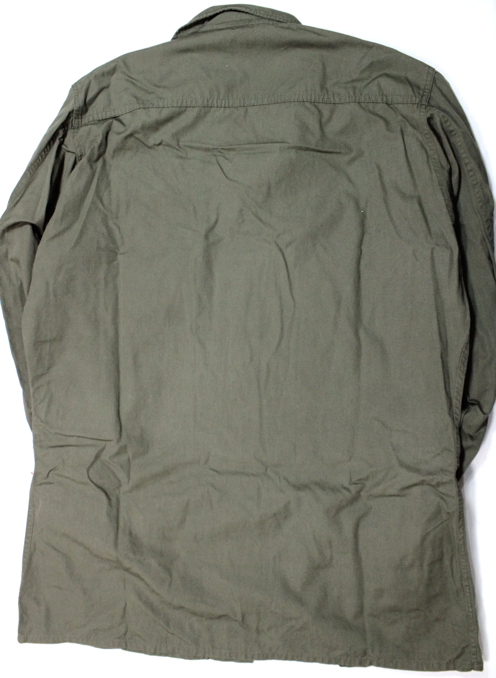 RipStop Jungle Fatigue Jacket Vietnam War Medium Long 1968