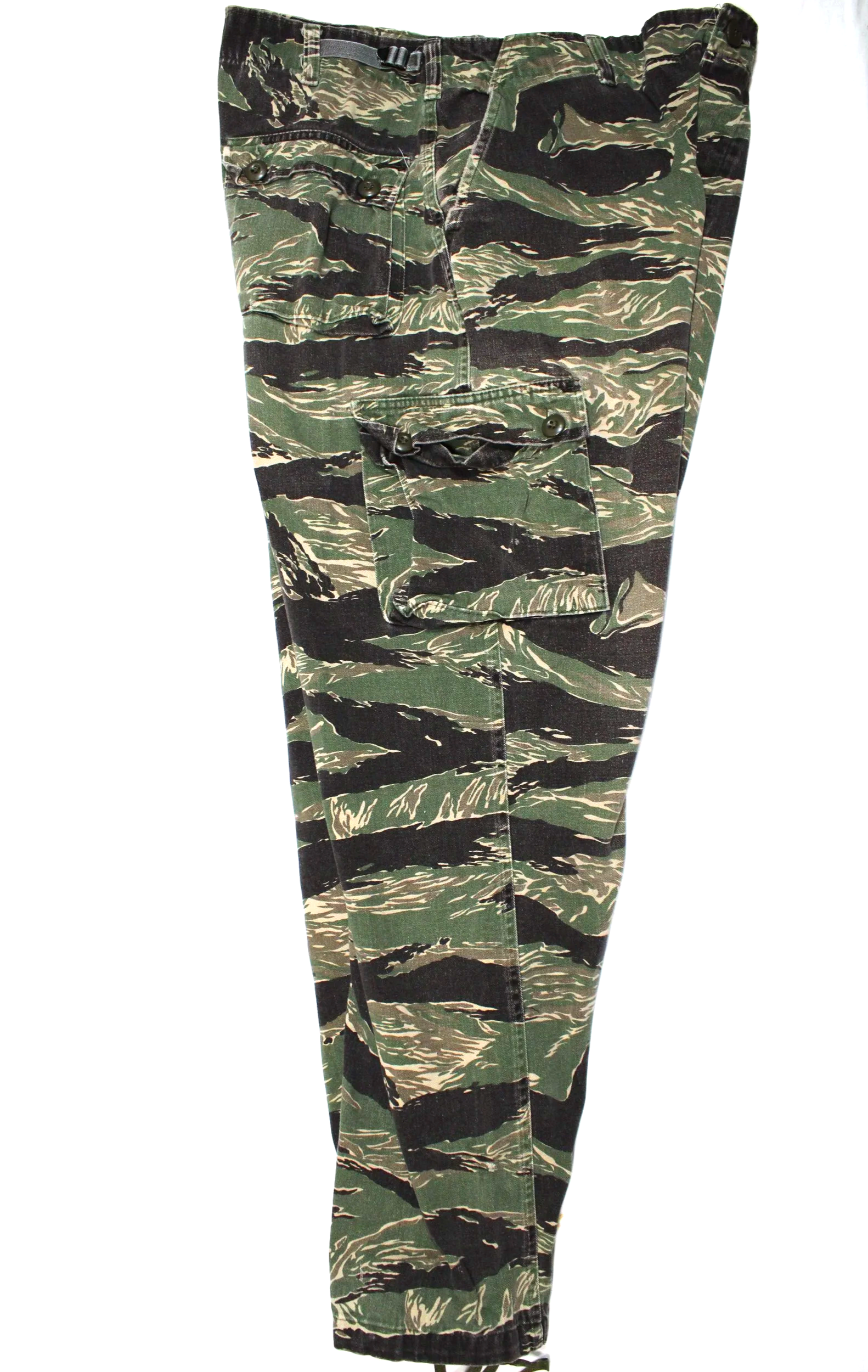 Vintage Tiger Stripe Pants Vietnam War Reproduction "John Wayne Dense"