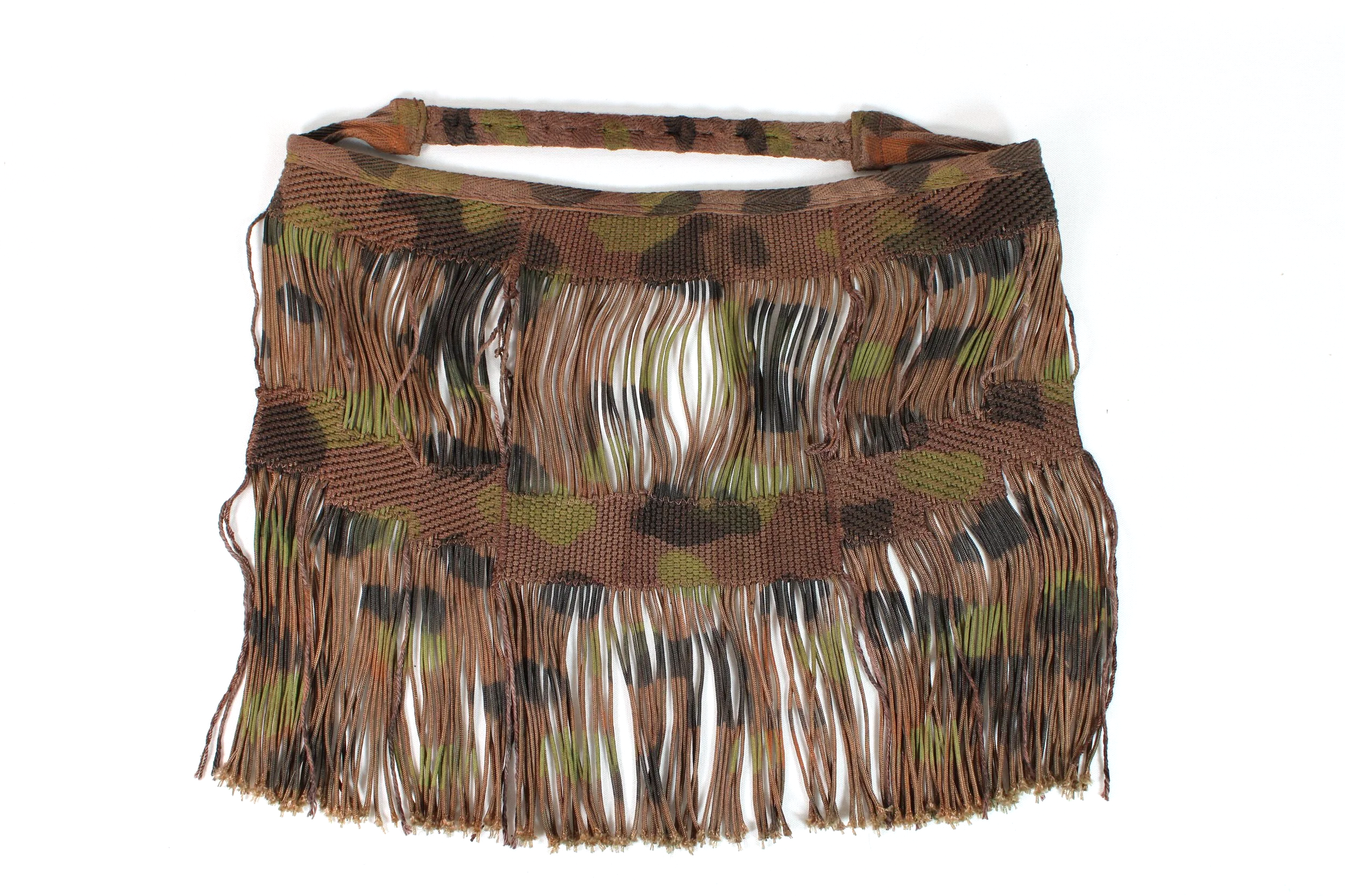 Waffen SS Camouflage Sniper / MG Face Veil M38 Type 1 Reproduction WW2 German