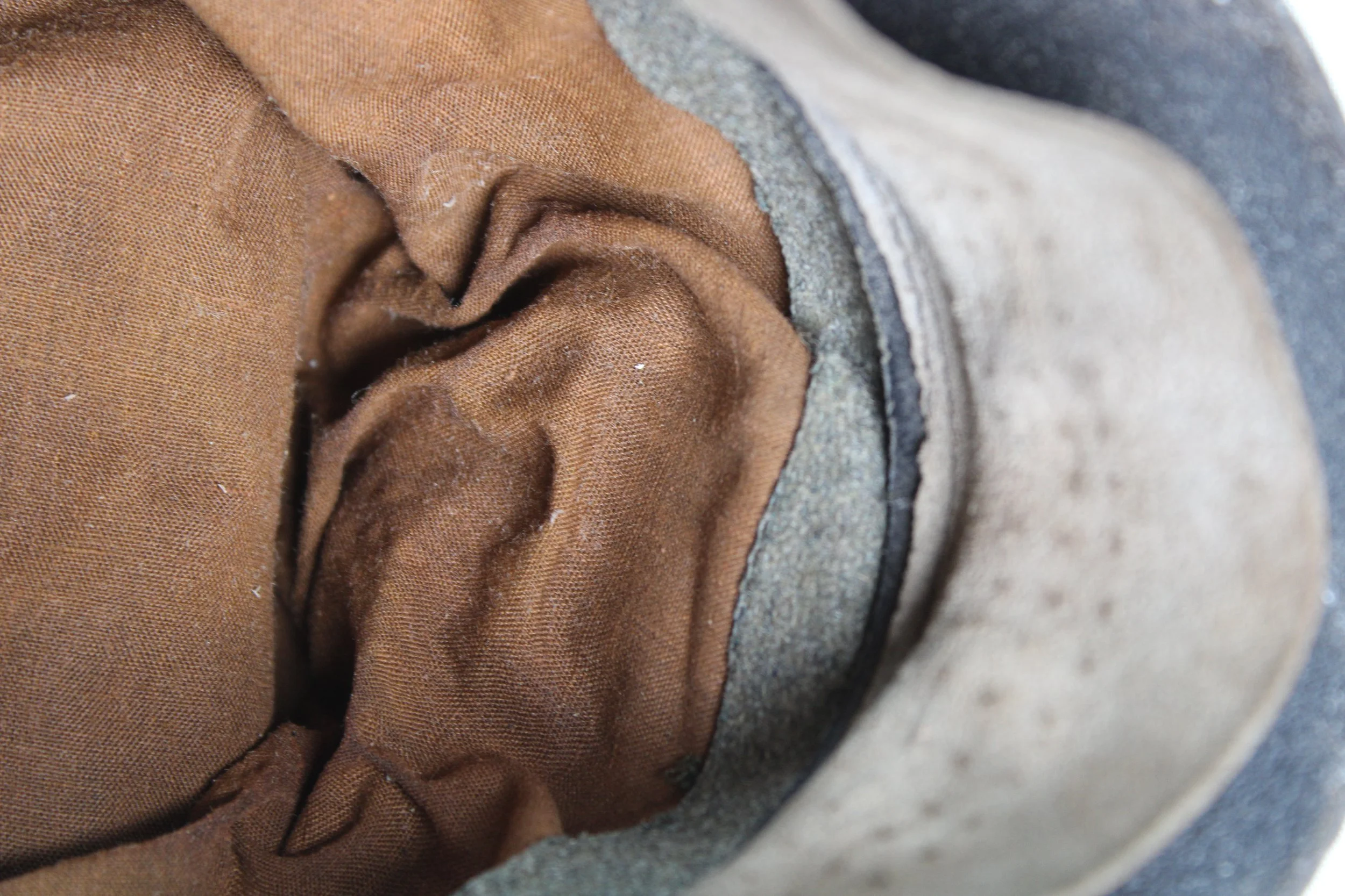 Old Michael Janke High Quality Heer Infantry Crusher Visor Cap WW2 German Reproduction