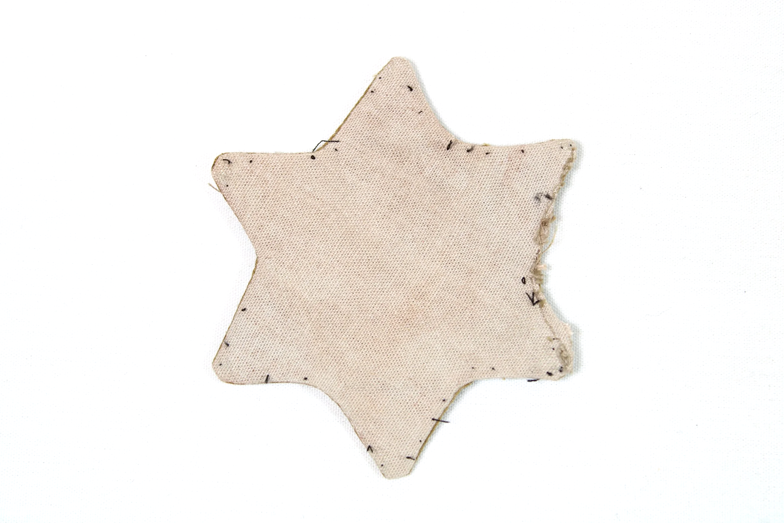 WWII Reproduction Nazi Polish Ghetto Jewish Blue on Yellow Star