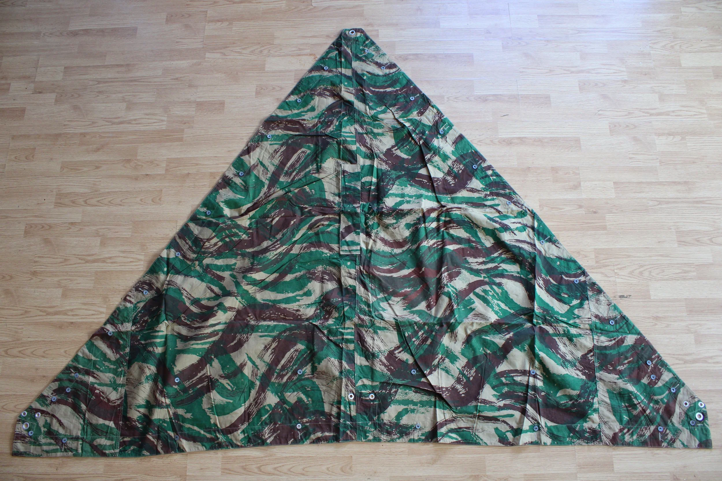 1950's M51 French Algerian Indochina War / Vietnam Lizard Camo Shelter Quarter