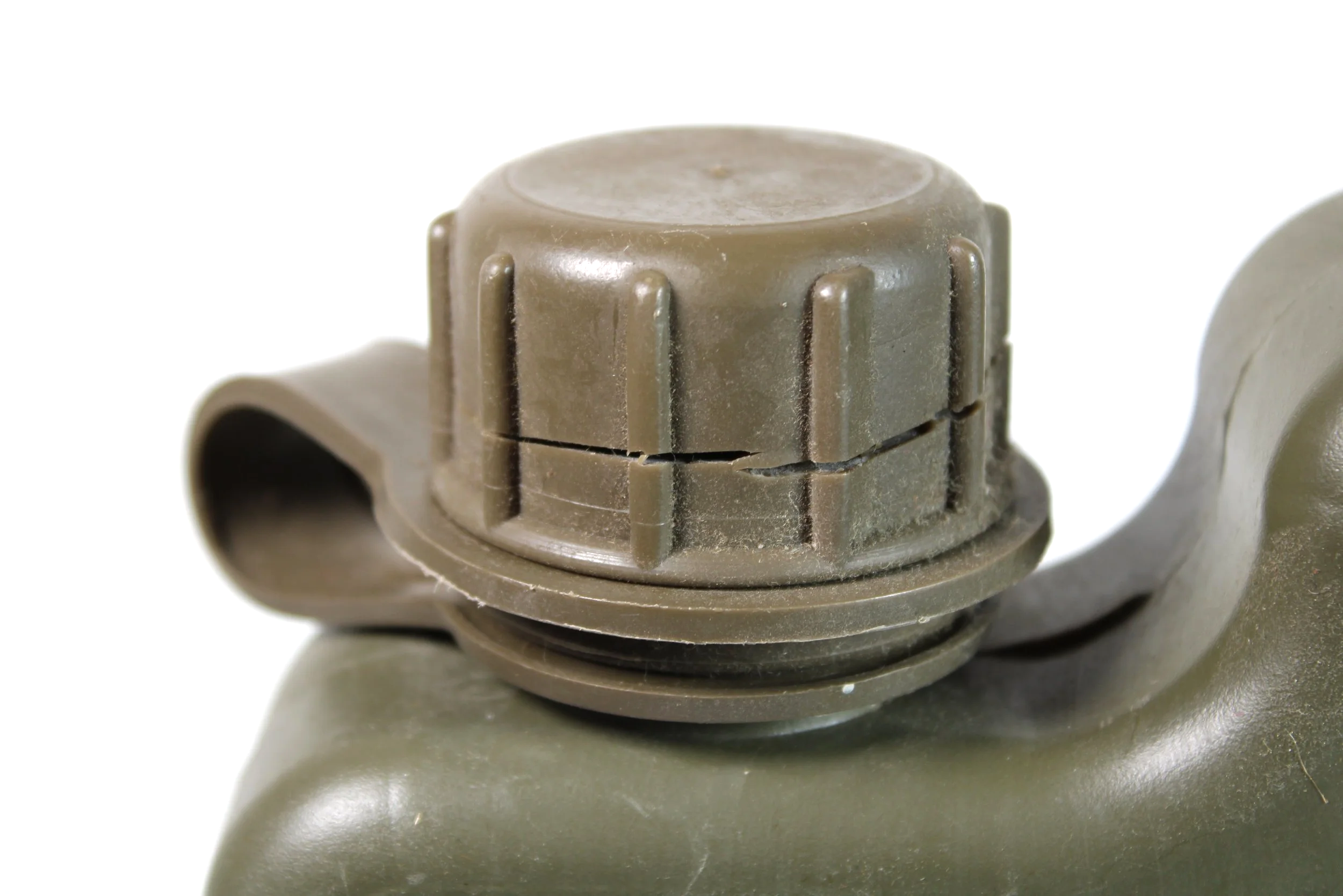Hayes Tooling & Plastics 1-liter "Square Backpacker" canteen manufactured for the U.S. military