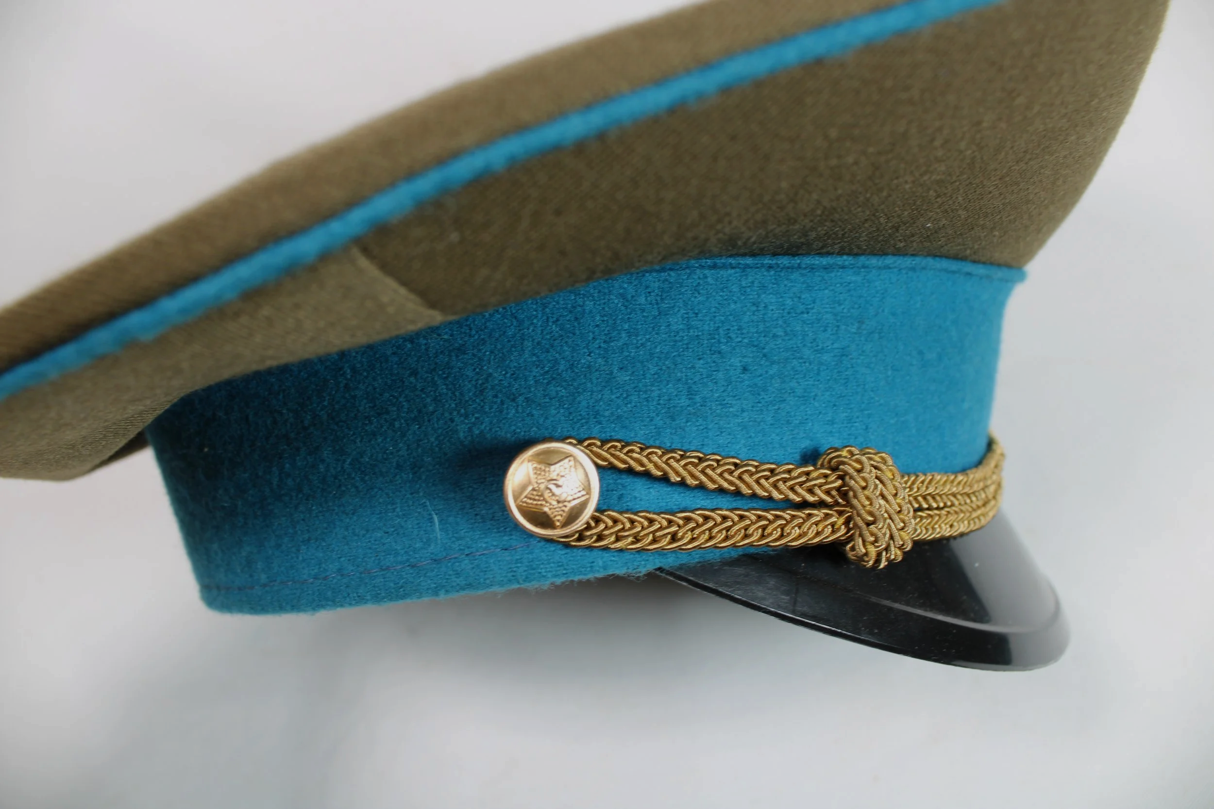 Cold War Soviet USSR Air Force Officer Visor Cap Hat Size 56