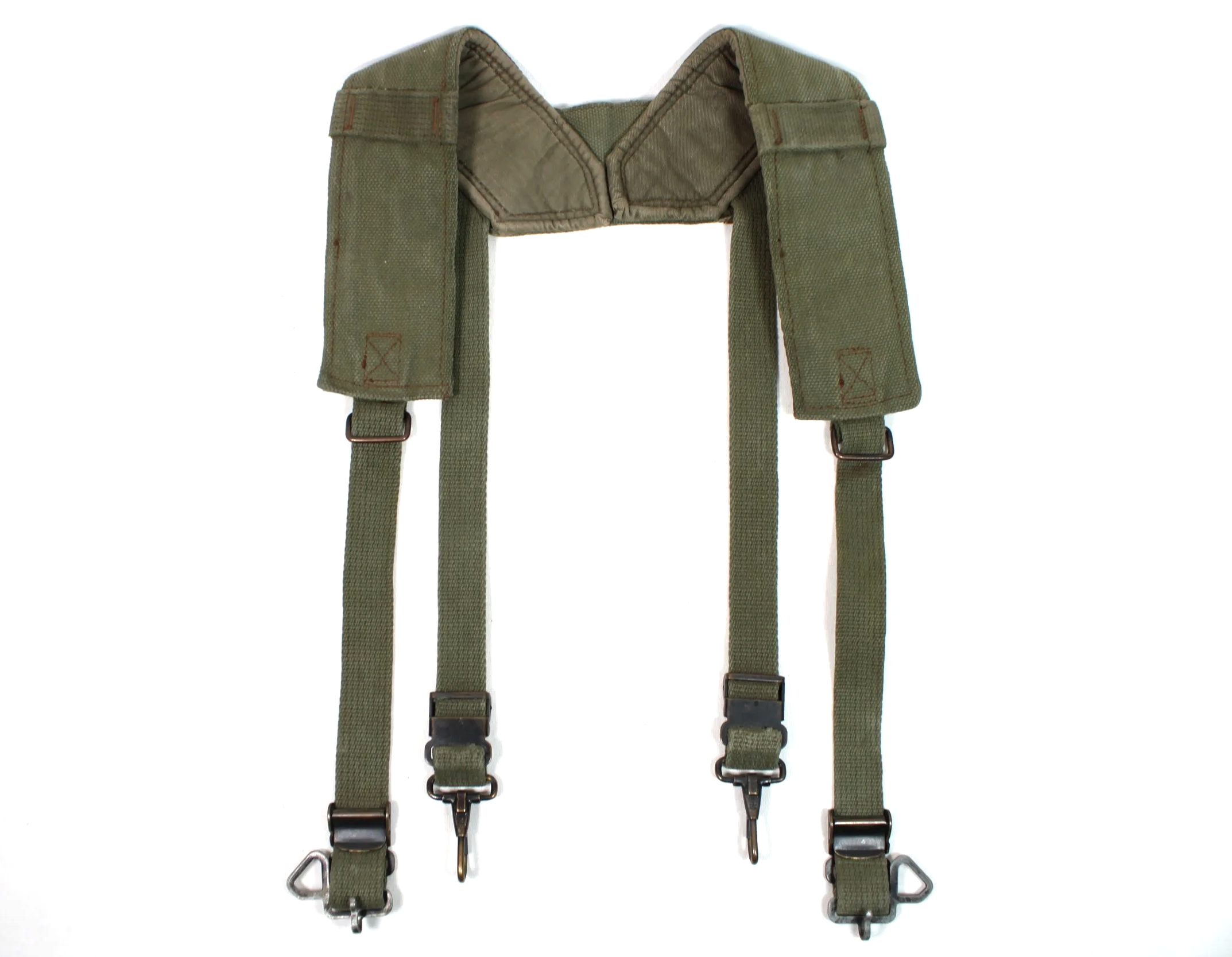 Vietnam War M56 Field Pack Suspenders By North & Judd Size R 1963