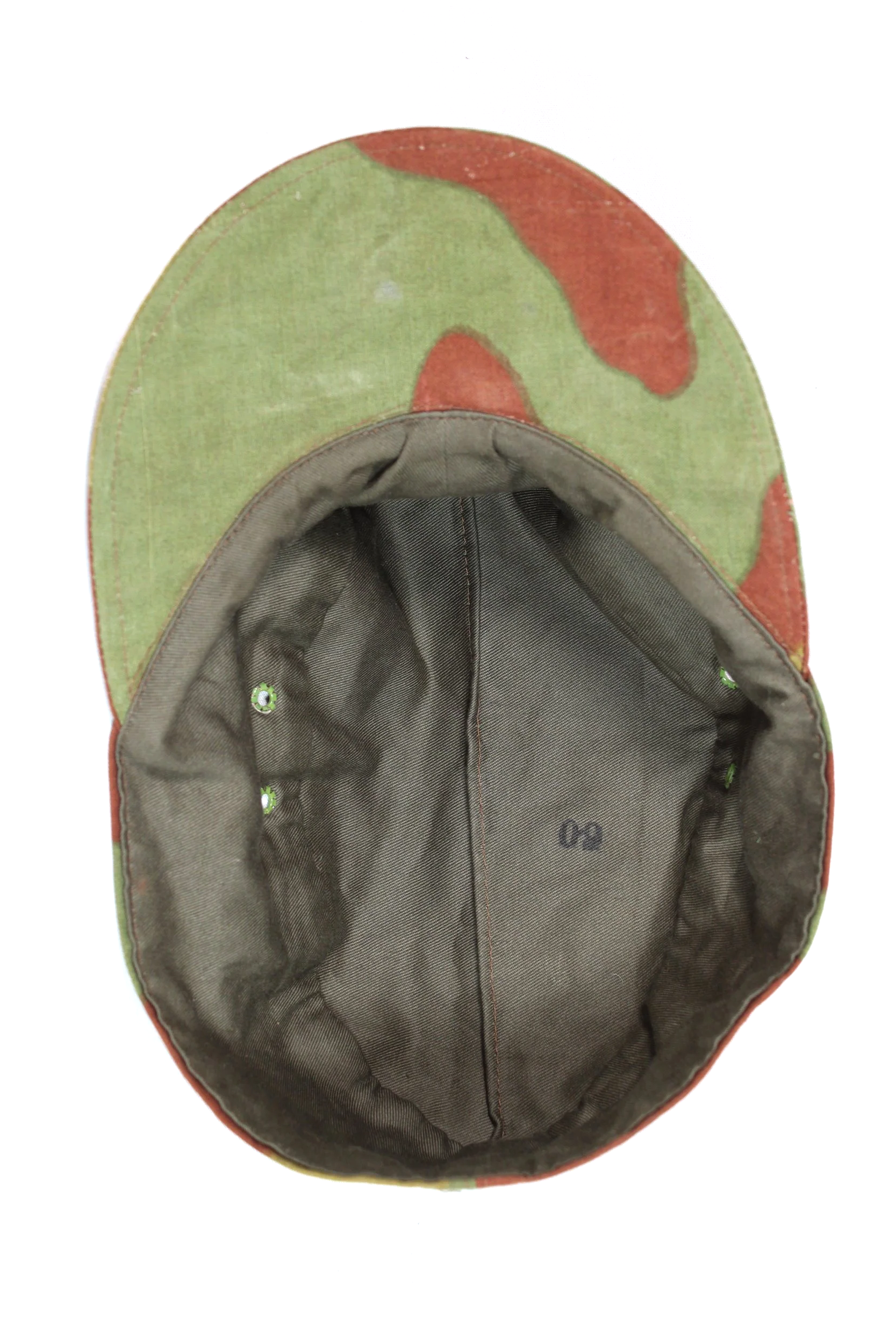 Reproduction WW2 German Waffen SS Hat "Tarnmutz" Cap M1929 Telo Mimetico Camo