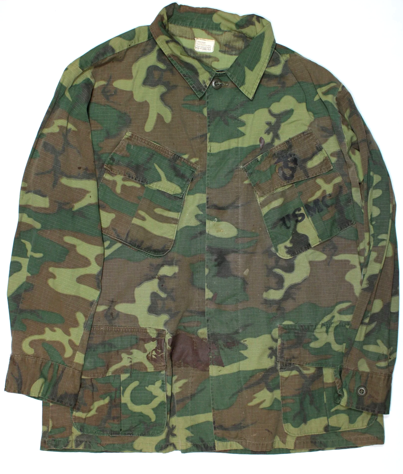 USMC ERDL Camouflage RipStop Jungle Pants Vietnam War Large