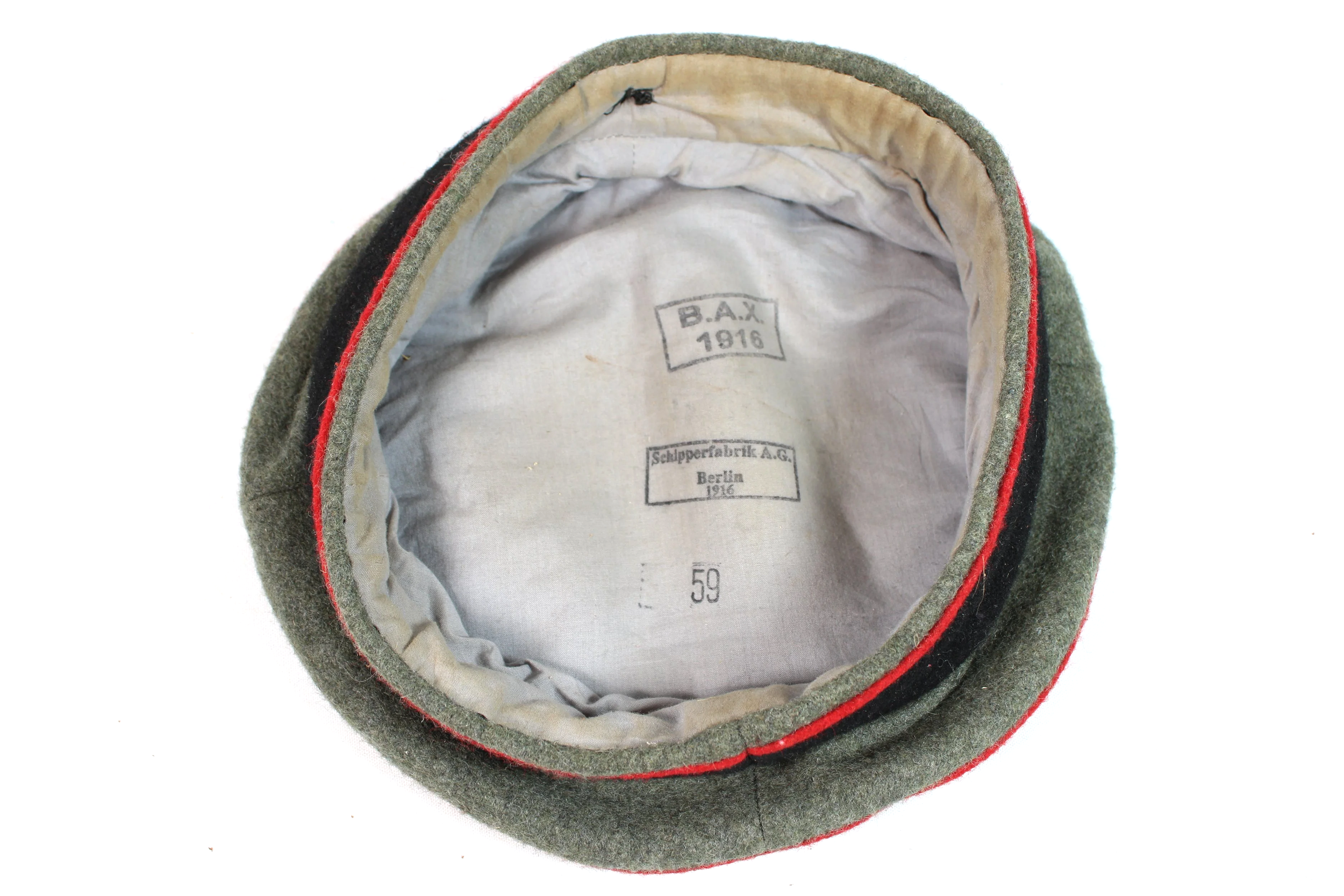 Reproduction WW1 Imperial German Kratzchen Stormtrooper Field Cap Size 59