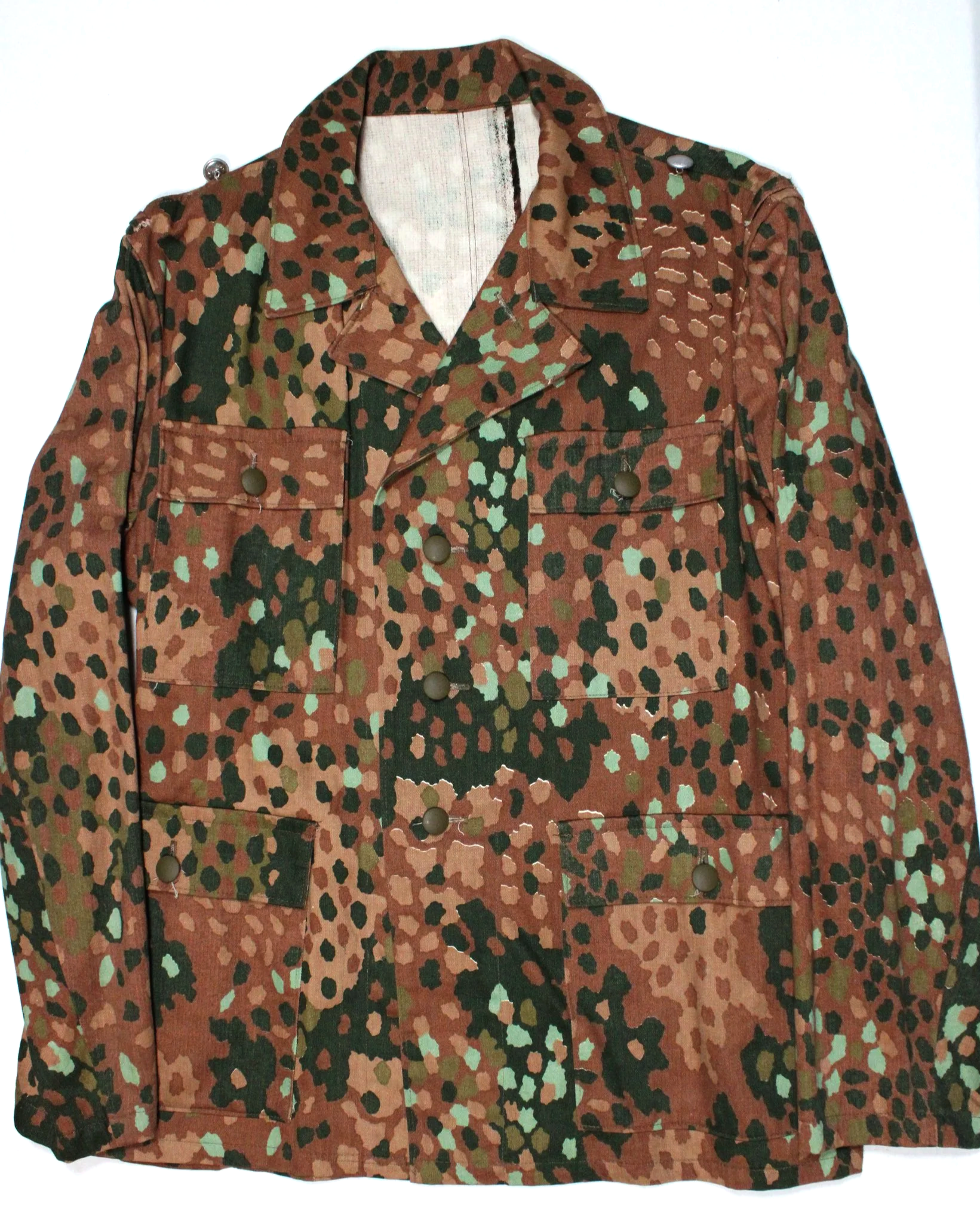Rare Vintage Waffen SS Dot44 Tunic Jacket WW2 German Reproduction by Bud O'toole