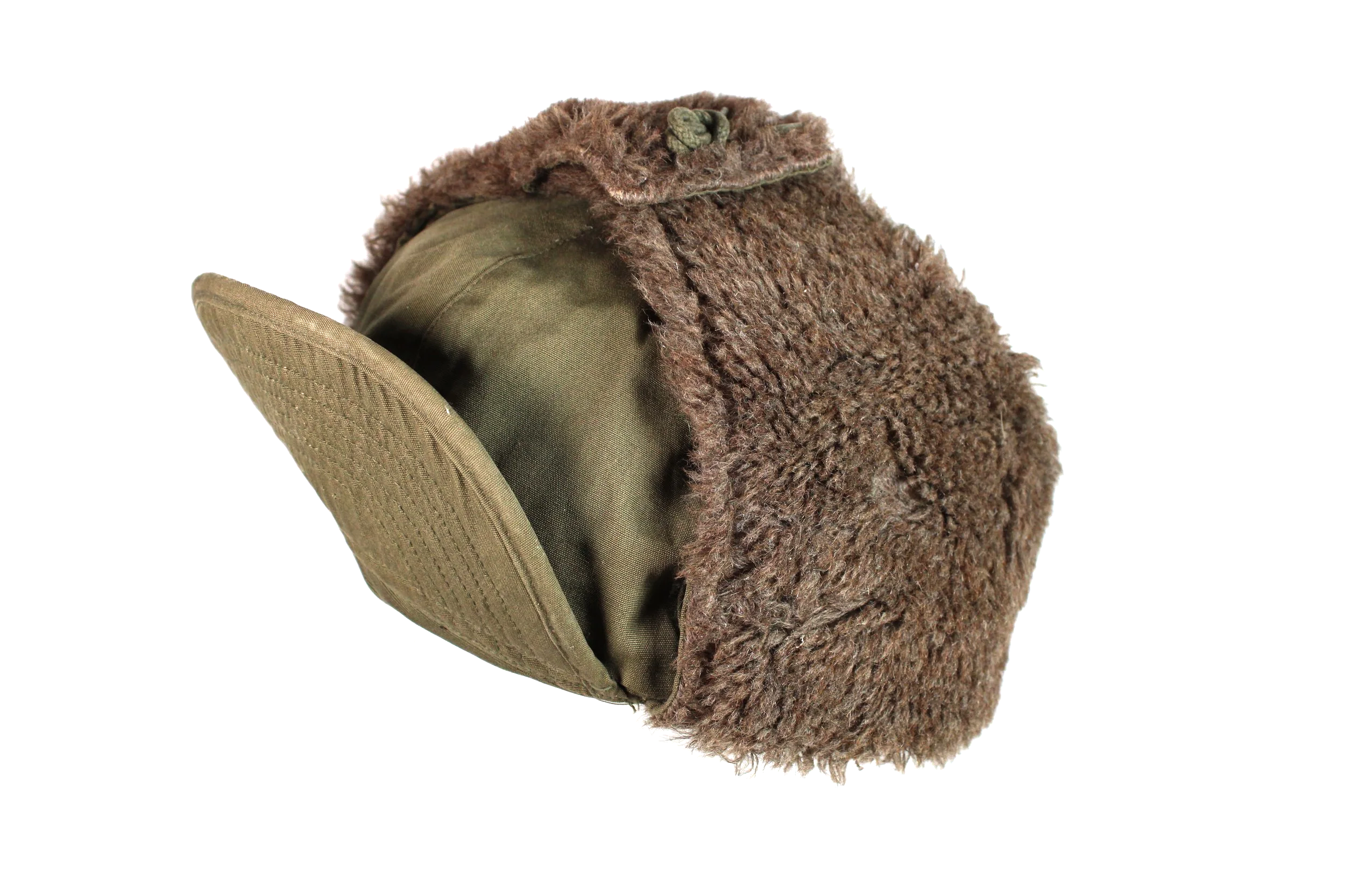 Korean War M51 M-1951 Pile Cold Weather Cap Size 7 1/4