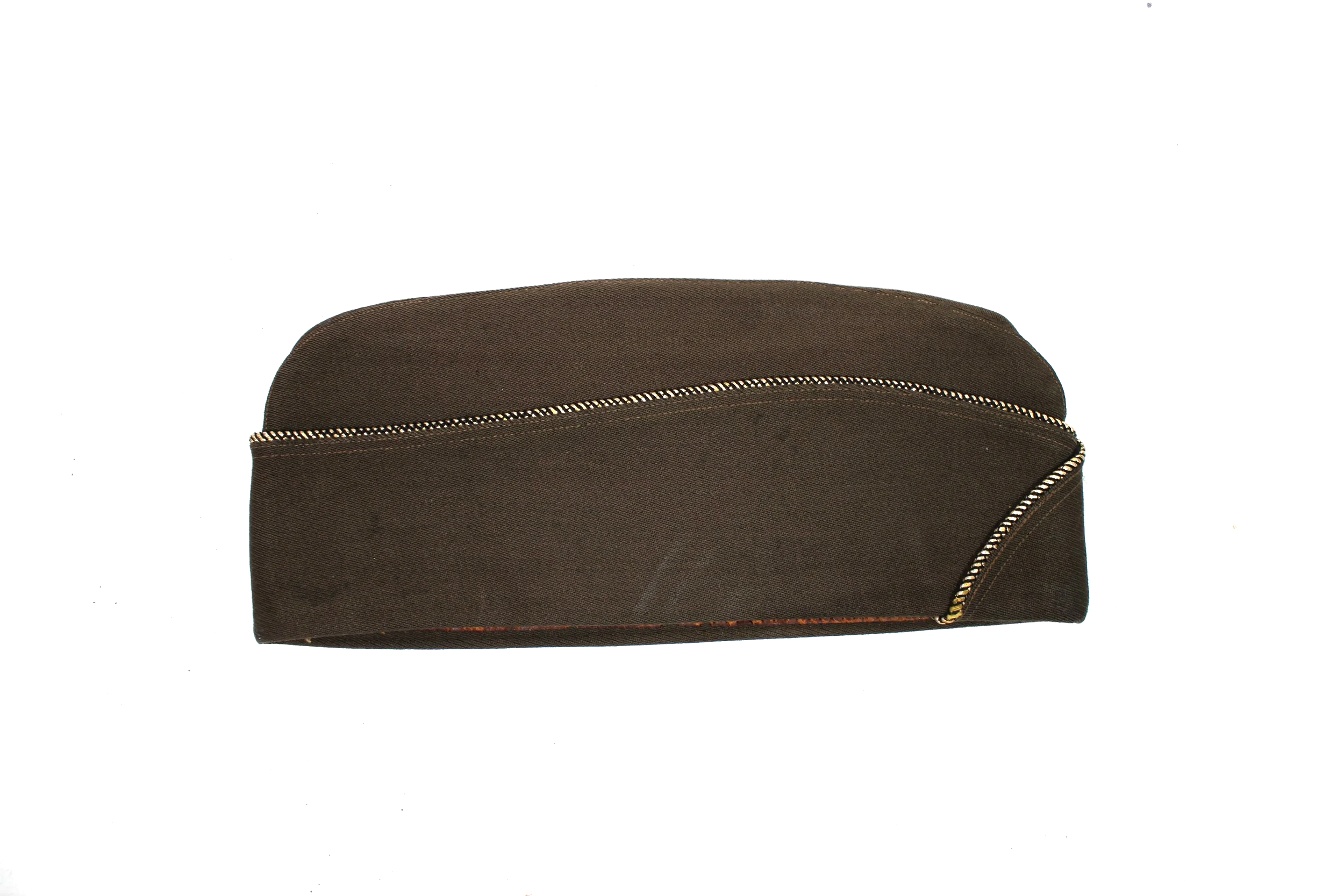 WW2 Officer's Garrison Cap 7 3/8 Named