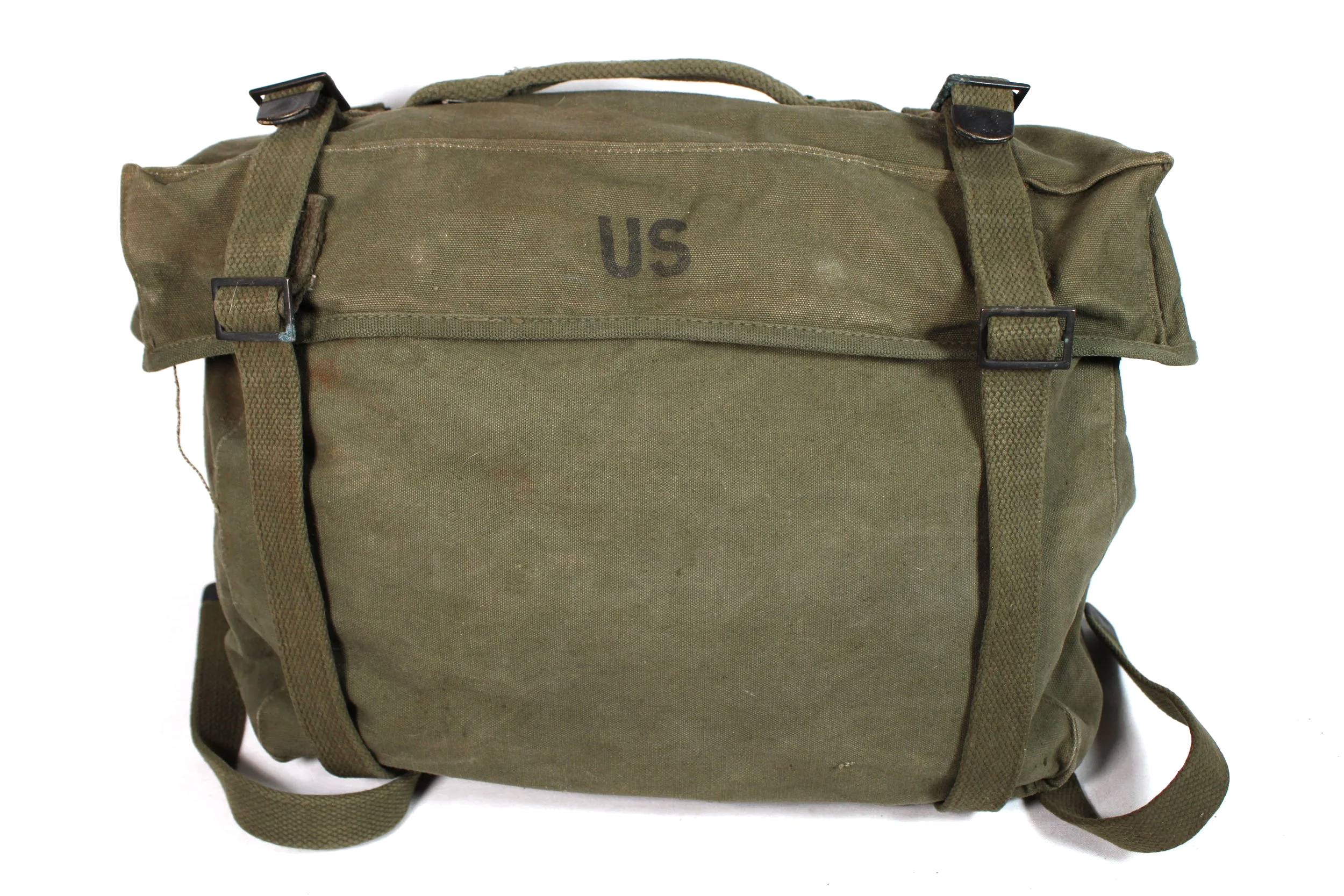 Korean War M-1945 Canvas Cargo Field Pack 1951 Dated
