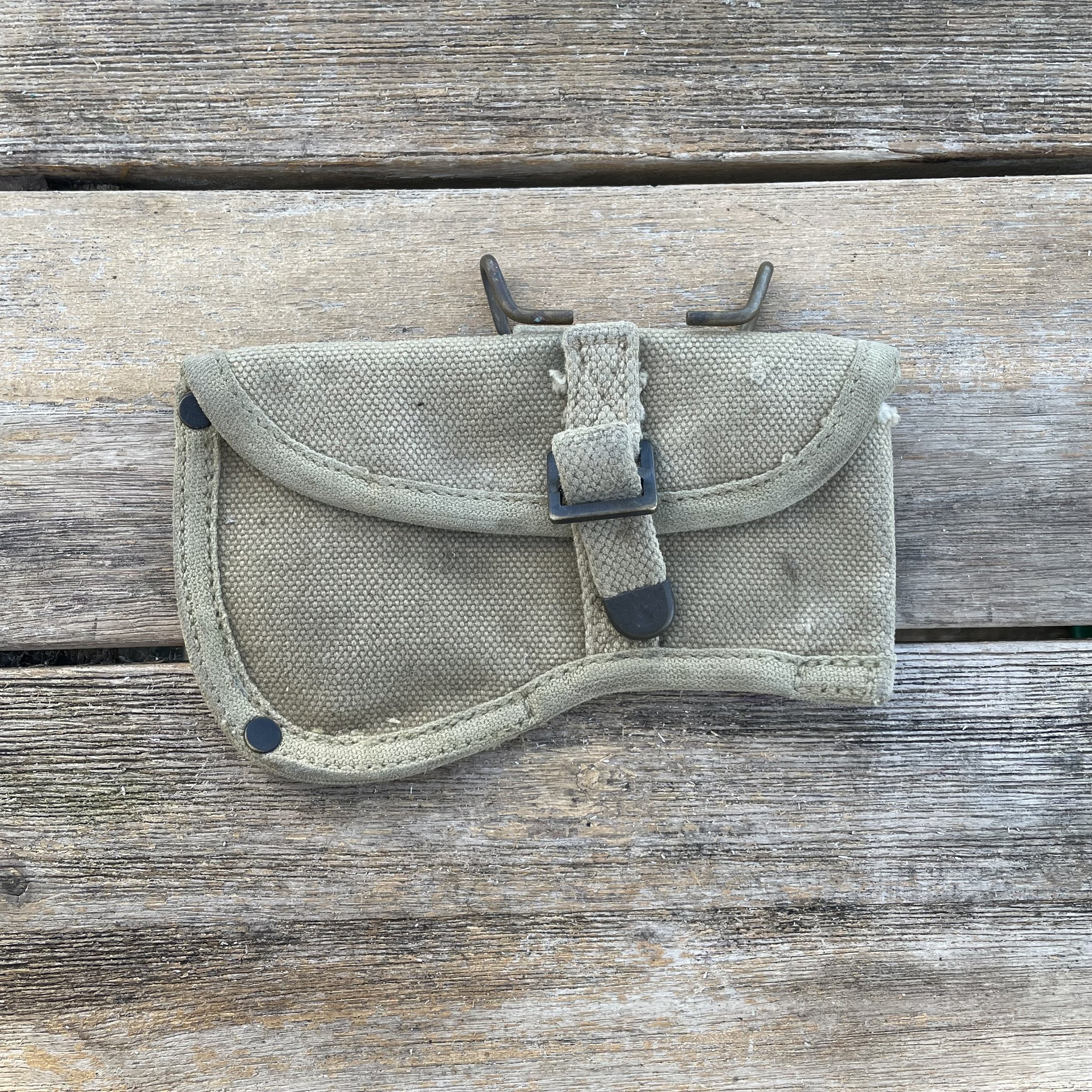 Original WWI U.S. Army M-1917 Hatchet Canvas Cover 1918 Dated
