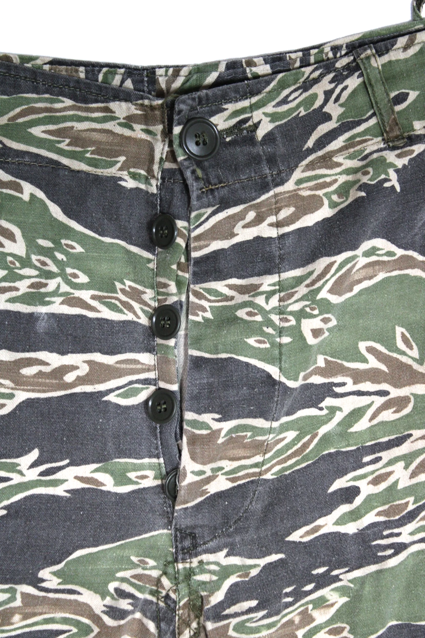 Late War - Lightweight - Dense (LLD) Original Vietnam War Tiger Strip Pants Size US Large 36"