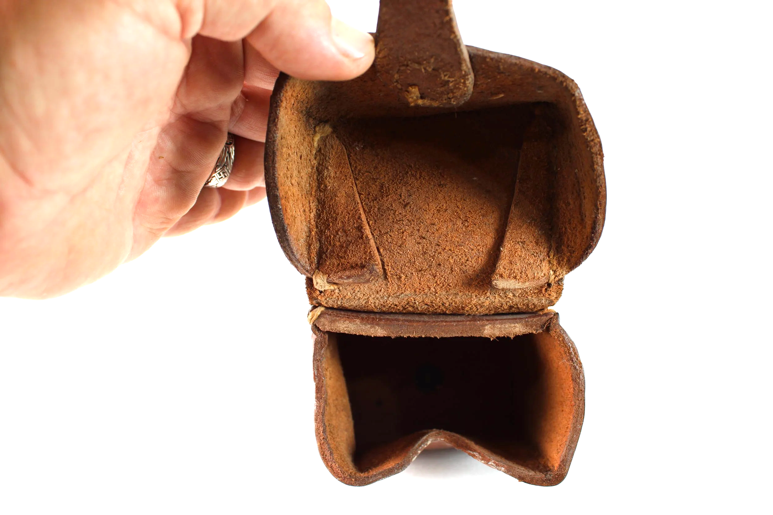Romanian Vz24 Mauser and Mosin Nagant Leather Ammo Pouch 1951