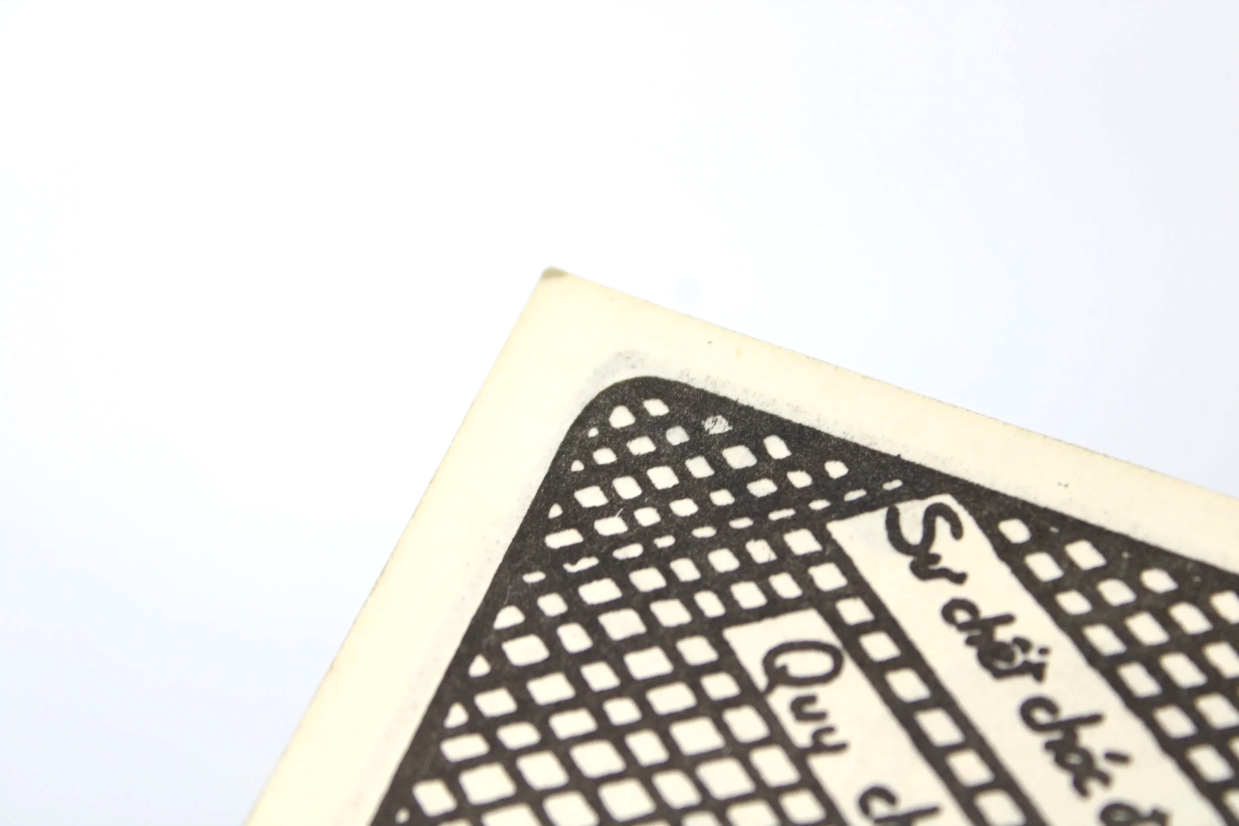 Vietnam War Original "DEATH CARD" Ace Of Spades