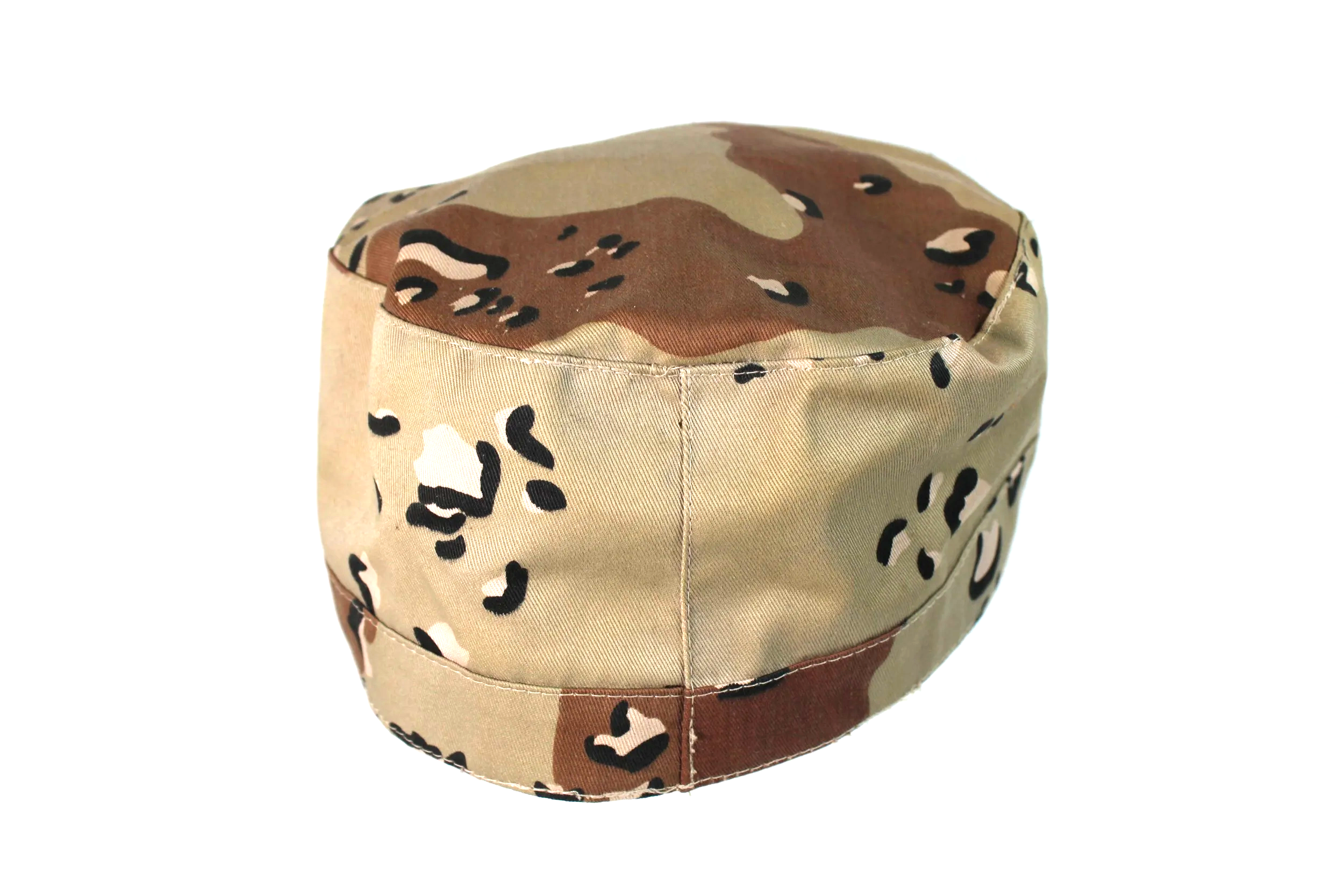 US Military Issue Cap Desert Storm Chocolate Chip Camouflage Hat Size 7 3/4