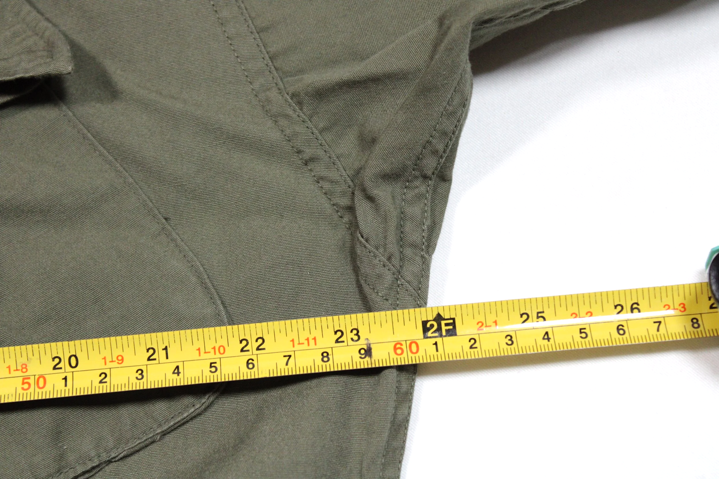 RipStop Jungle Fatigue Jacket Vietnam War Medium Long 1968