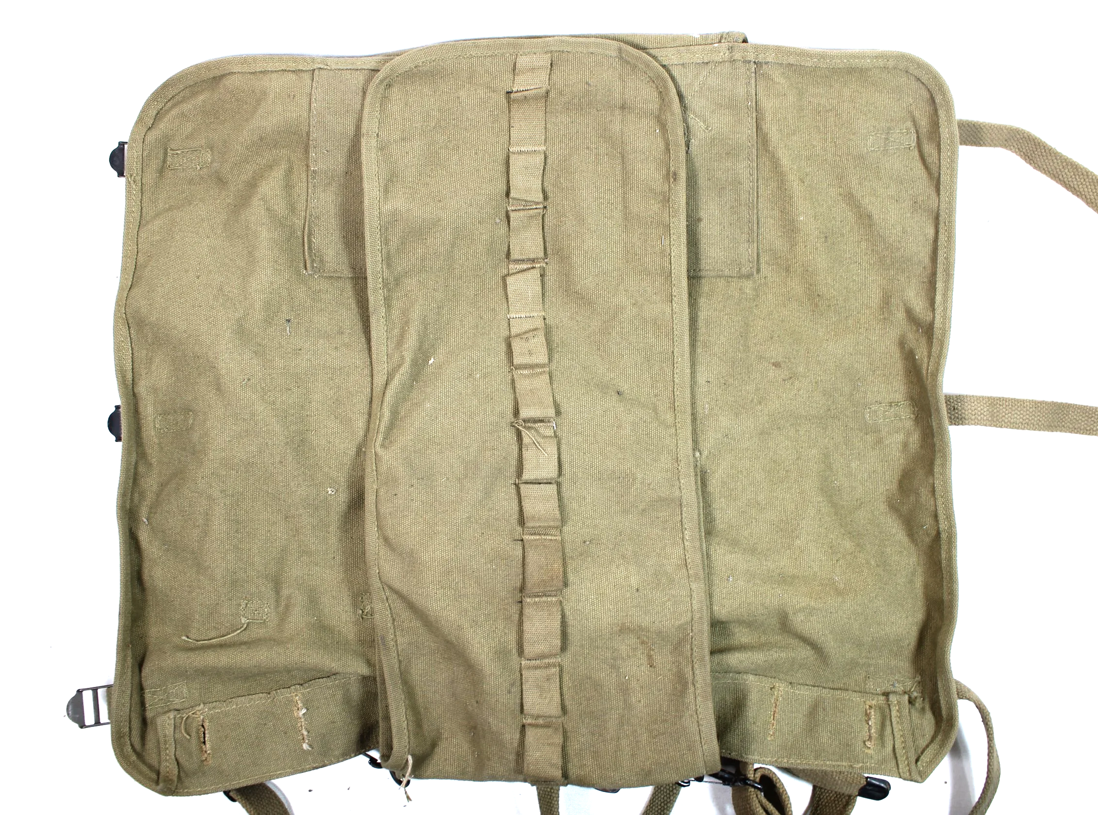 WWII US (Named) M1928 Haversack / Combat FIELD PACK Backpack 1942 dated