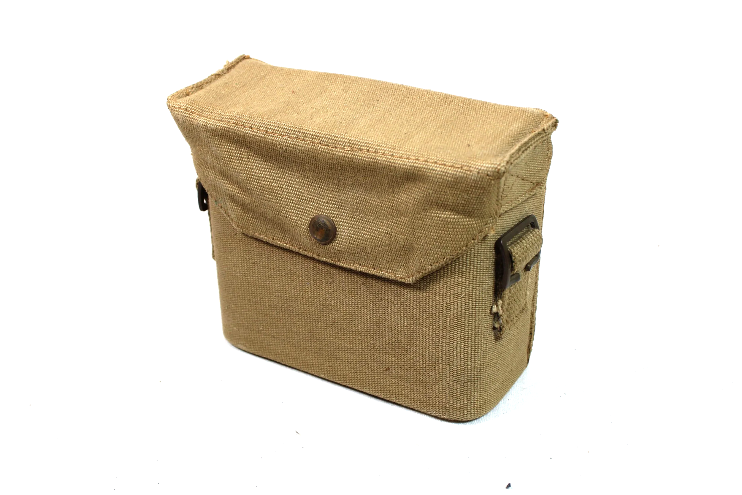 British Army 1937 Pattern Webbing Binocular Case 1942 Dated