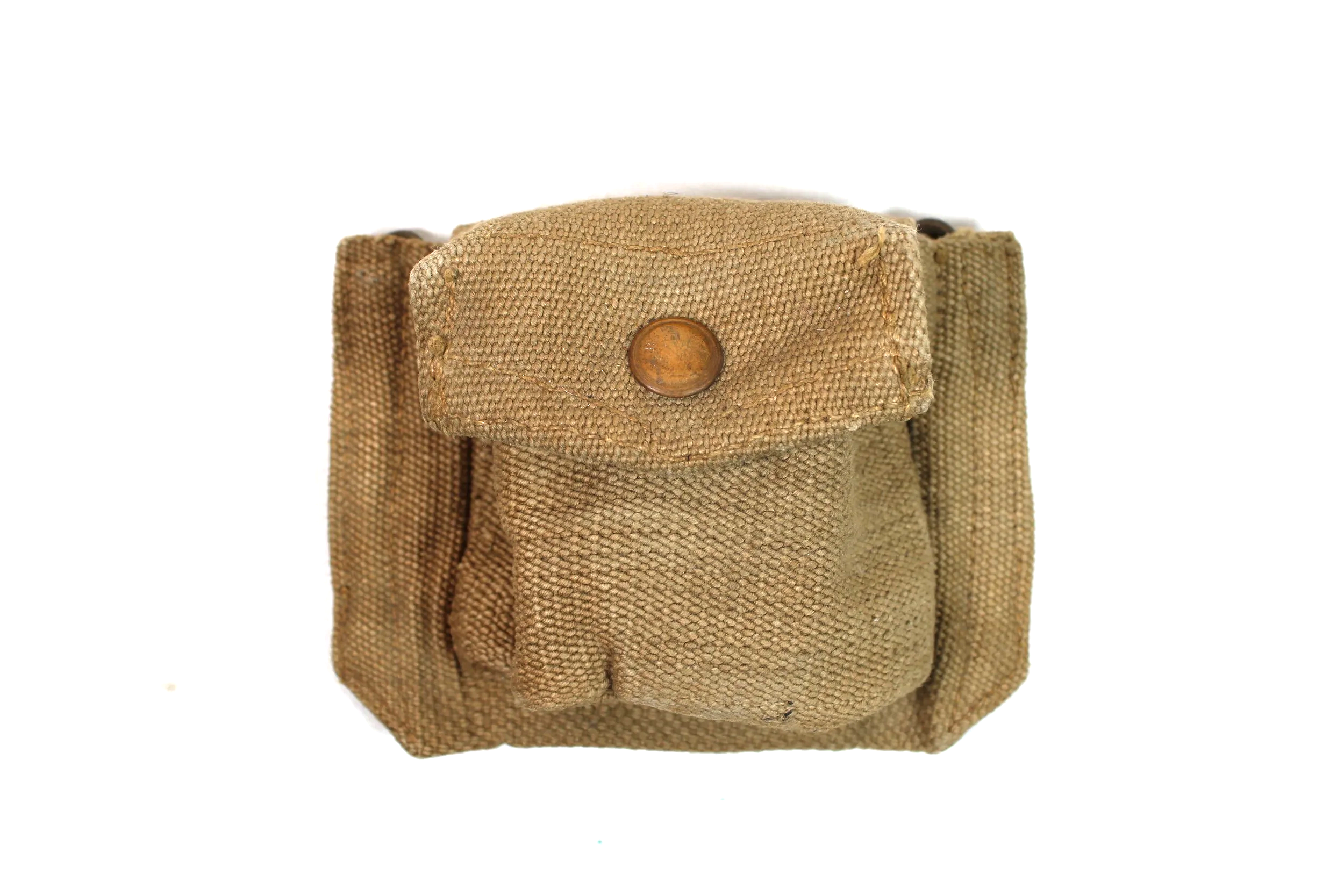 WW2 British 1937 Pattern (P37) Webbing Pistol Ammunition Pouch