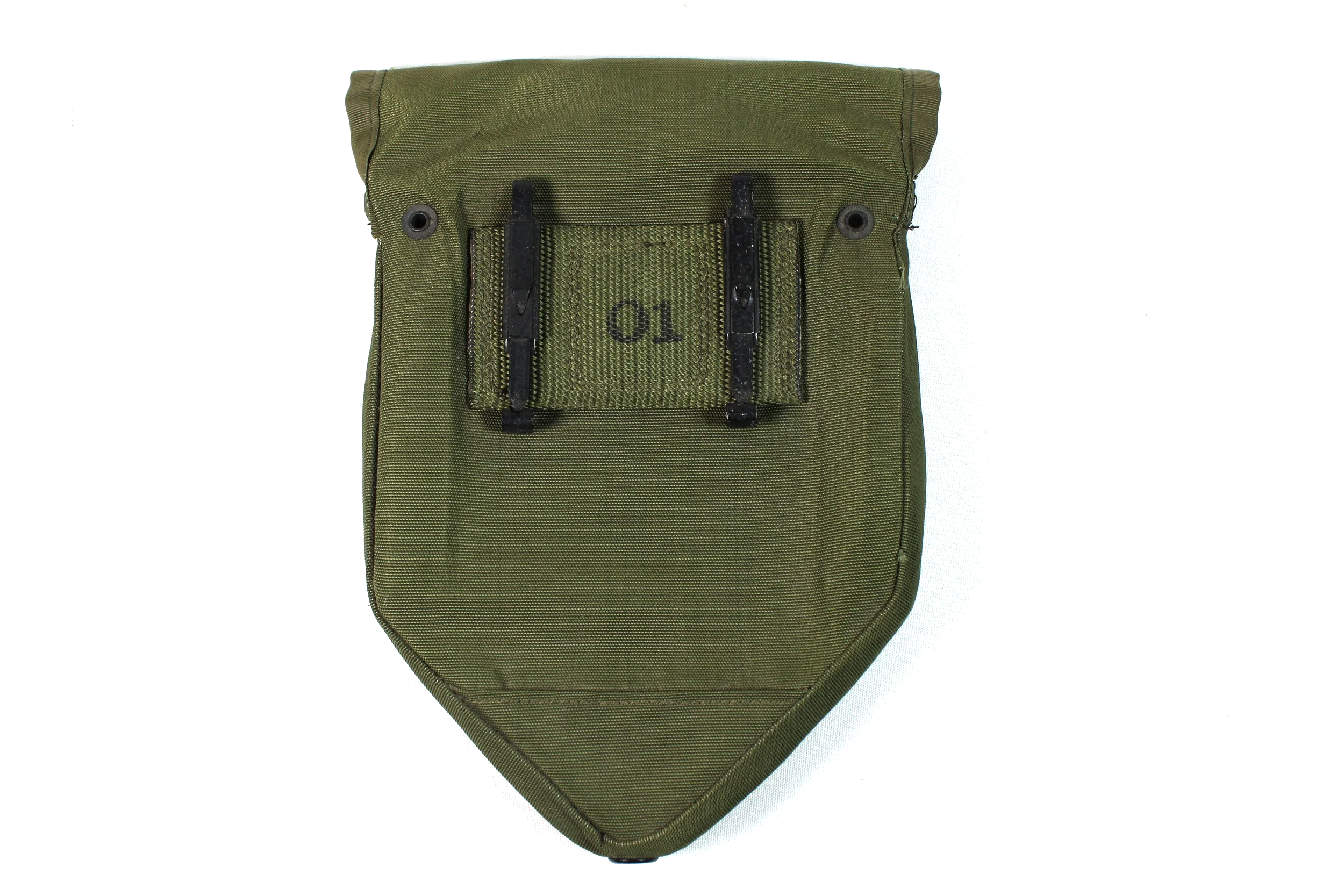 (Mint) Vietnam War E-Tool Entrenching Collapsible Lightweight Nylon Shovel Carrier Pouch Cover 1971