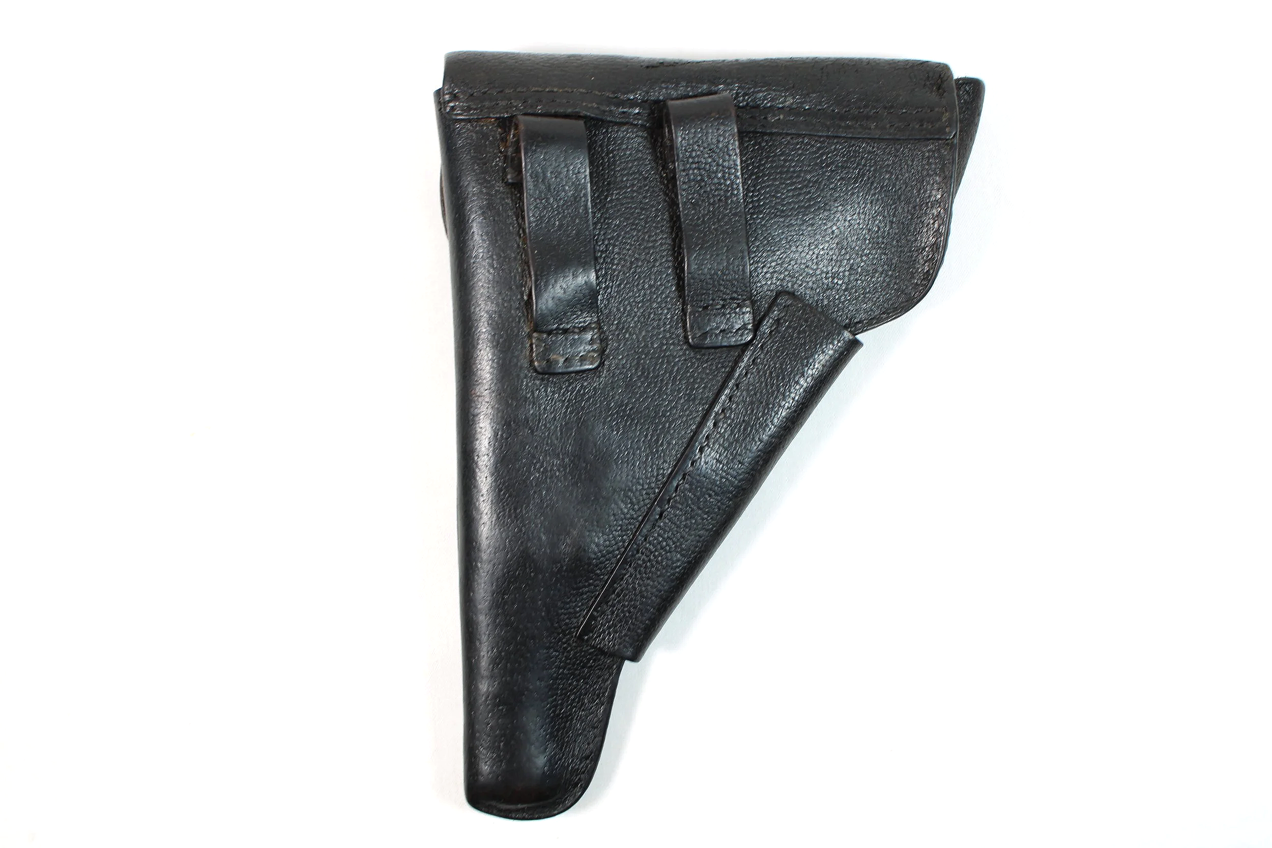 Original Rare VOPO East German DDR Luger P08 / P38 Egleunerg Bautzen 1954 Leather Holster