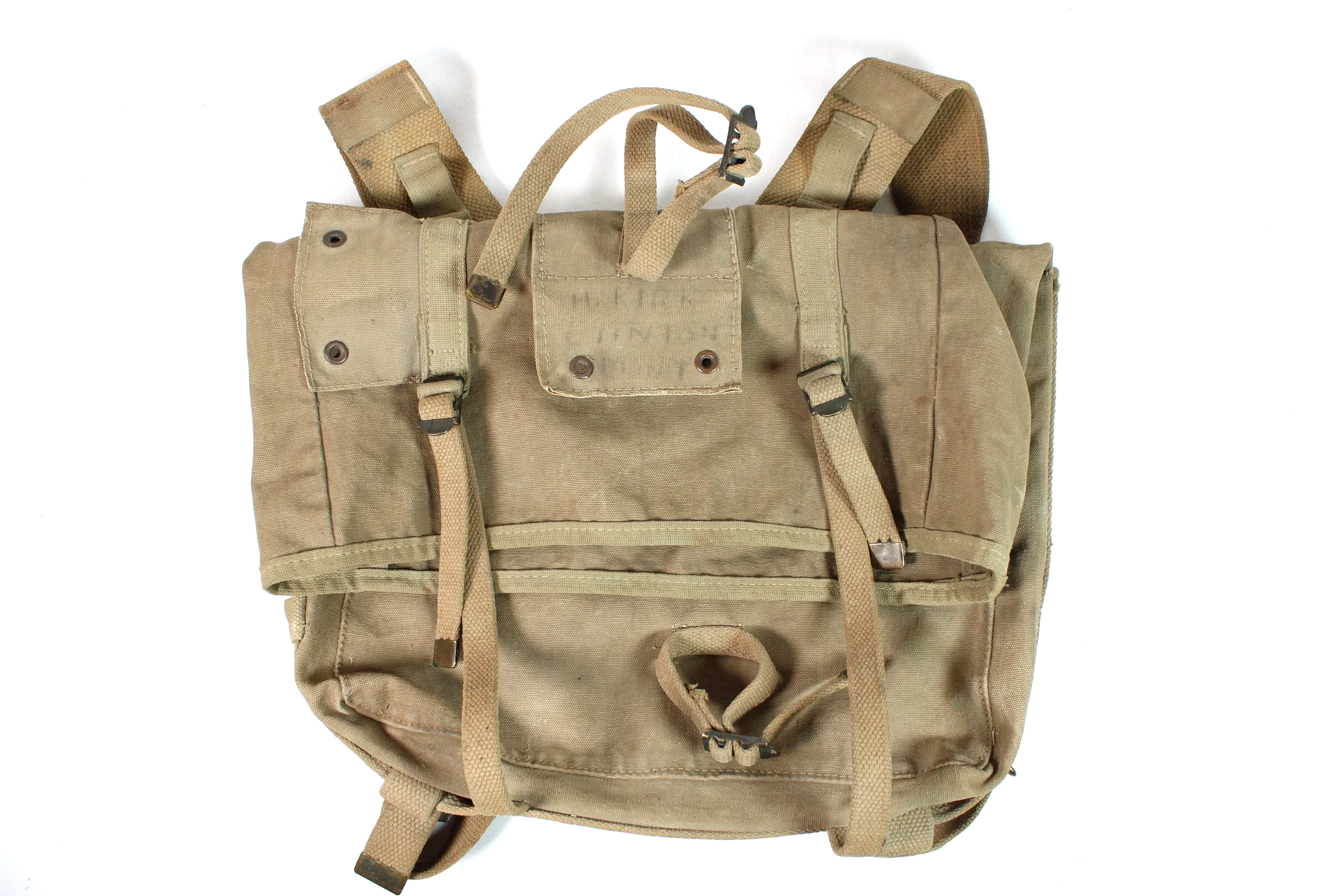 WW2 USMC Named Fleet Marine Force, Pacific ( FMF - PAC ) P1941 Upper Field Pack
