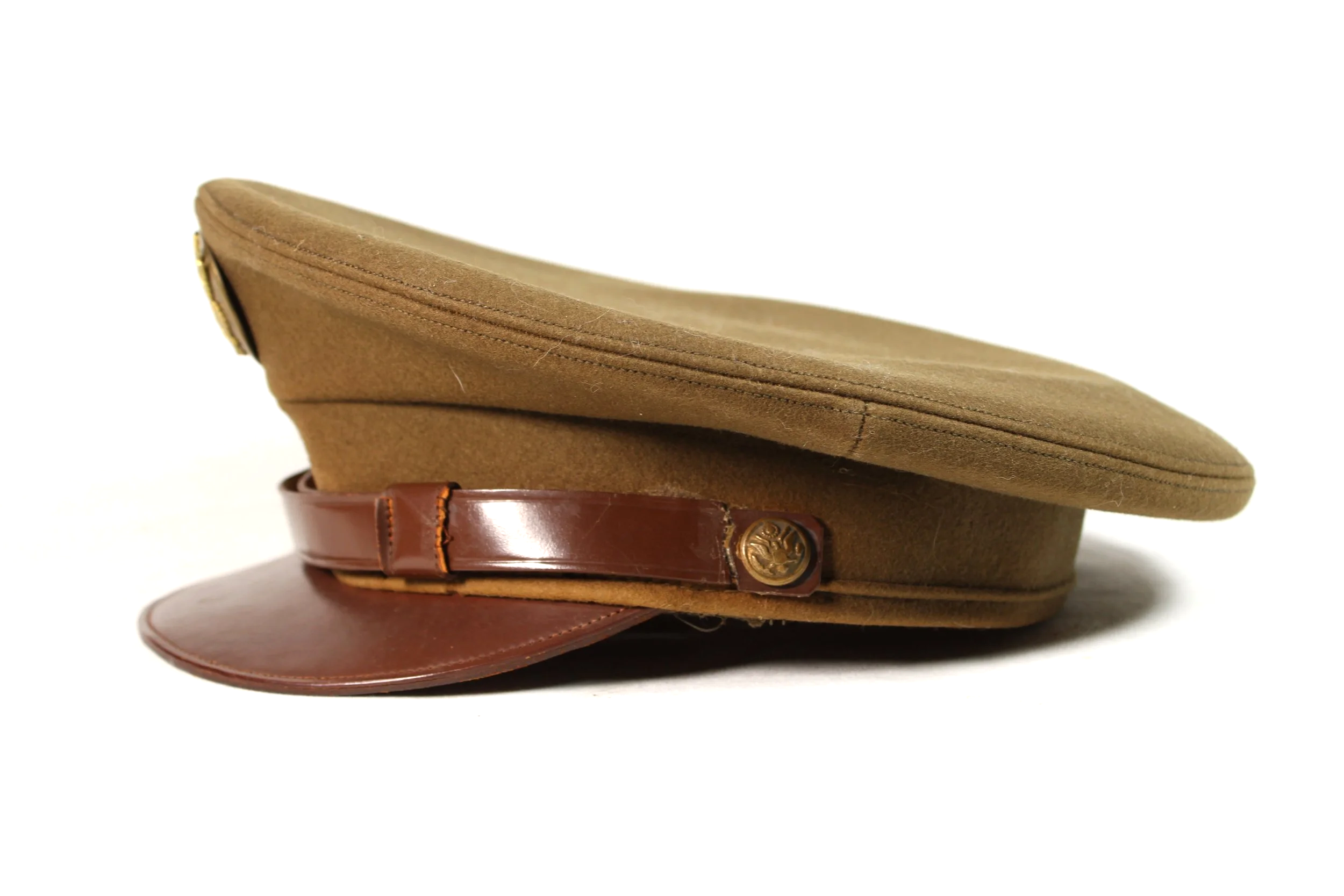 WWII US Enlisted Visor Cap