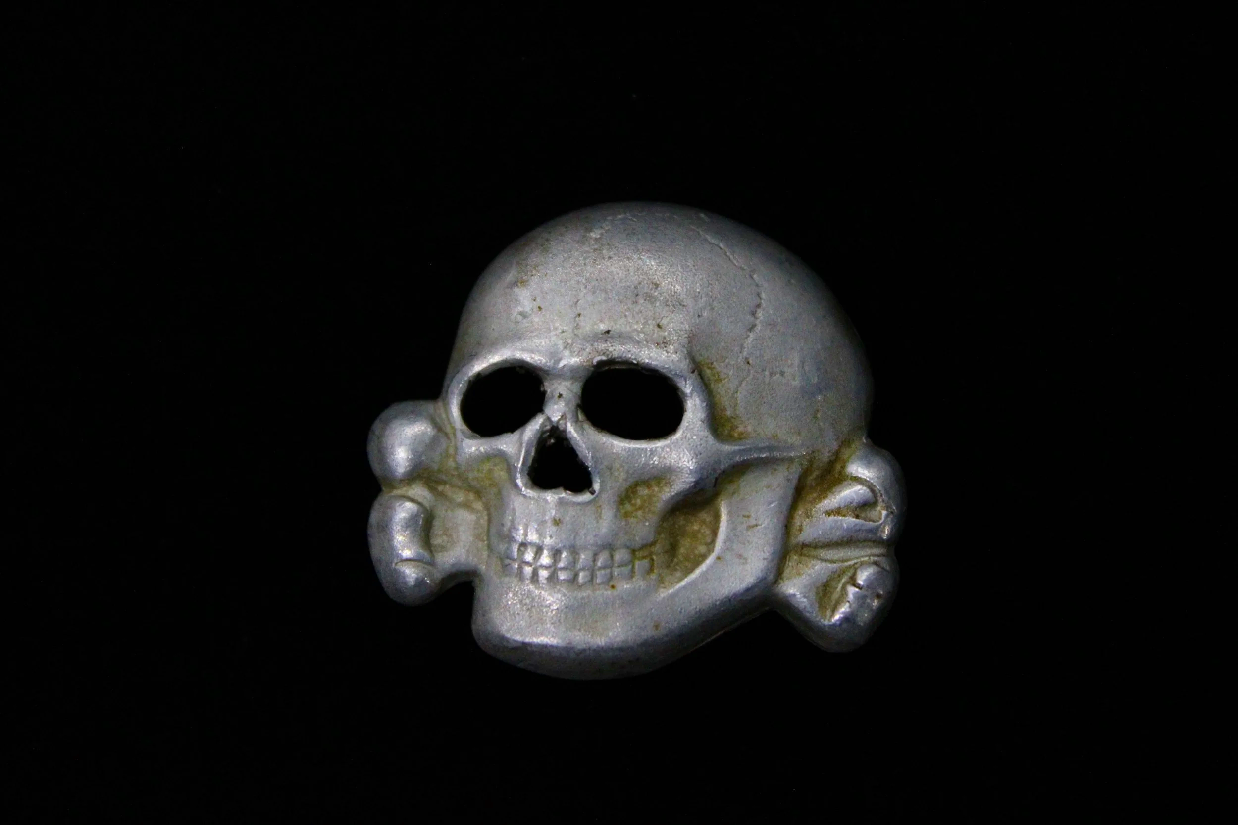 Waffen SS Visor Cap Reproduction WW2 German "Totenkopf" Skull