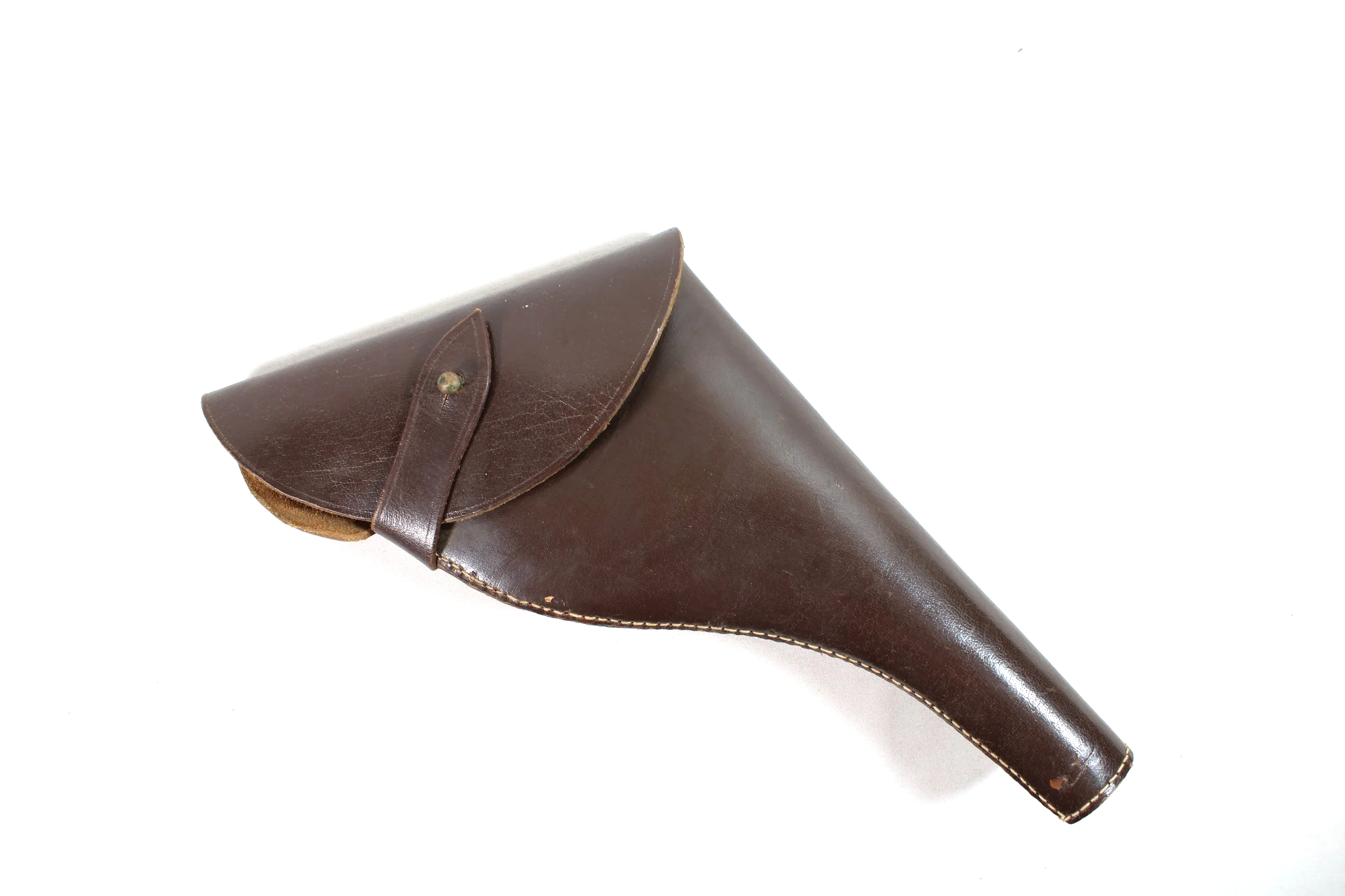 WWII British Army Leather Holster for Webley Revolver