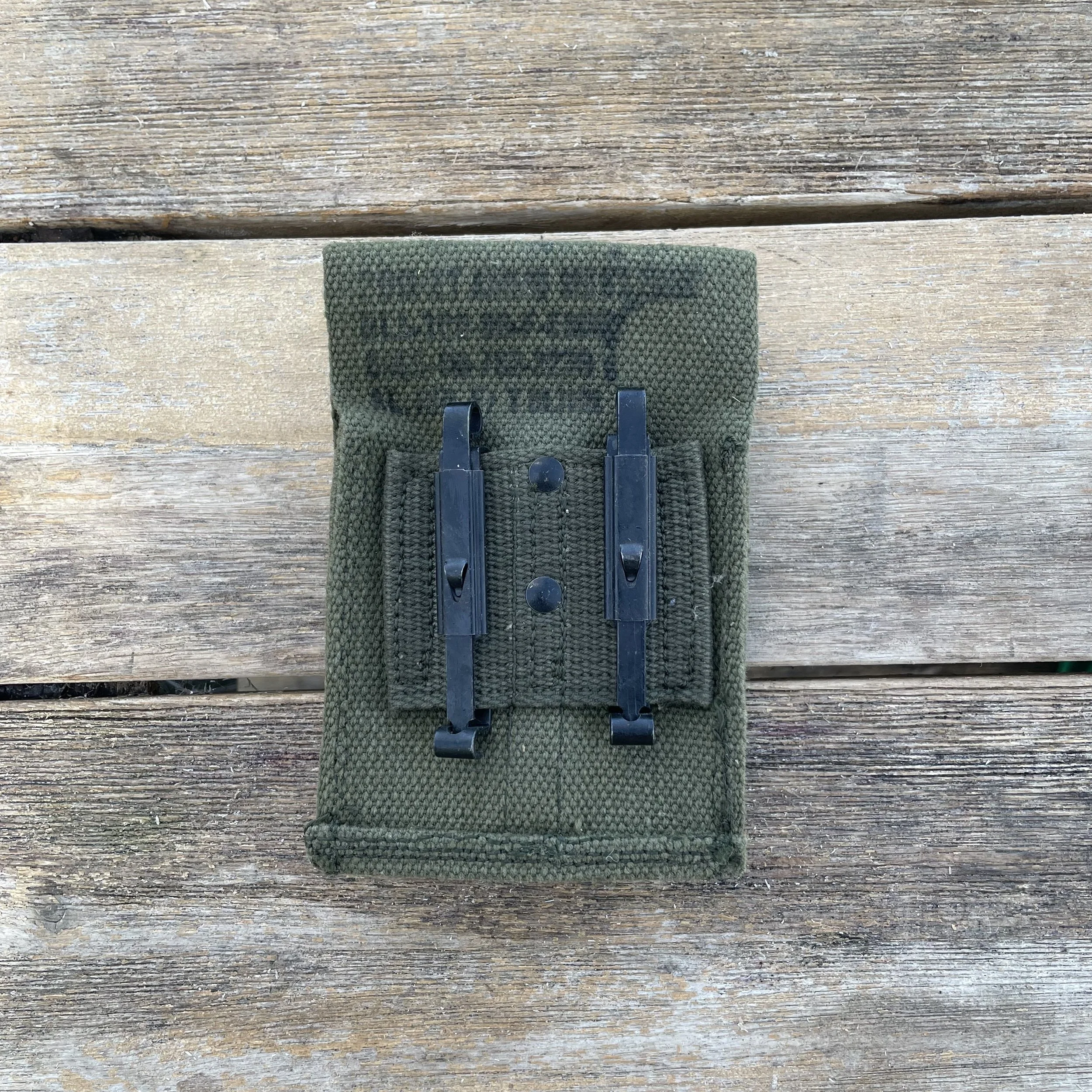 NEW Vietnam Issue US Army 1911 Colt M1956 45 OD Green Pistol Magazine Pouch Case