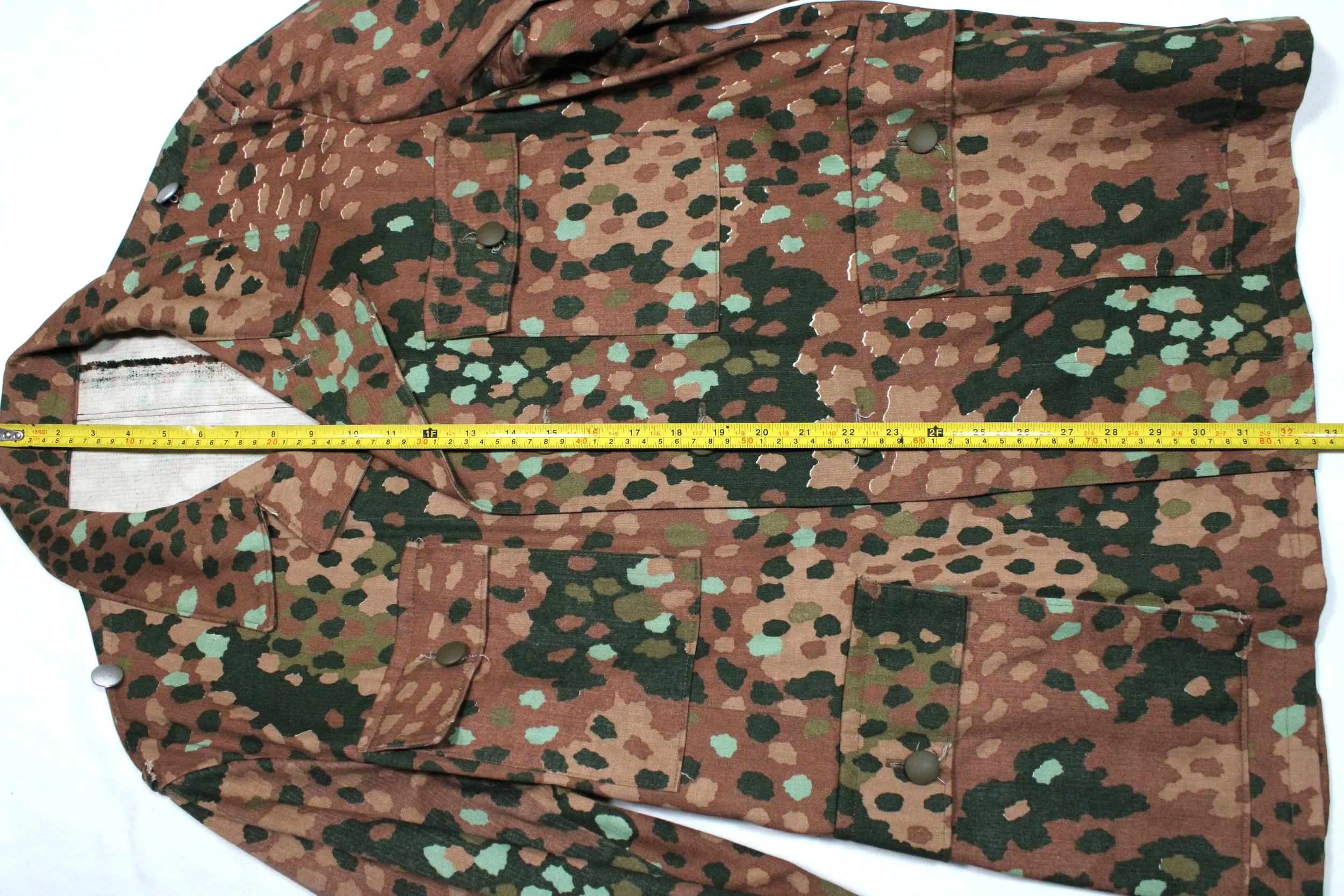 Rare Vintage Waffen SS Dot44 Tunic Jacket WW2 German Reproduction by Bud O'toole
