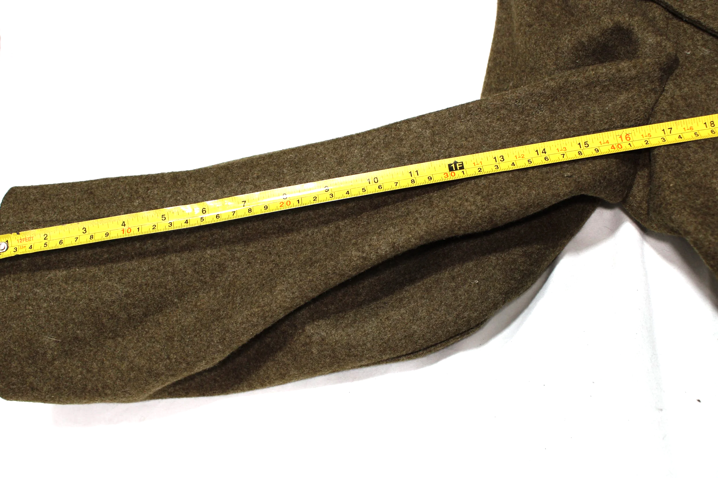 US WW2 Enlisted Men Wool Greatcoat 36R