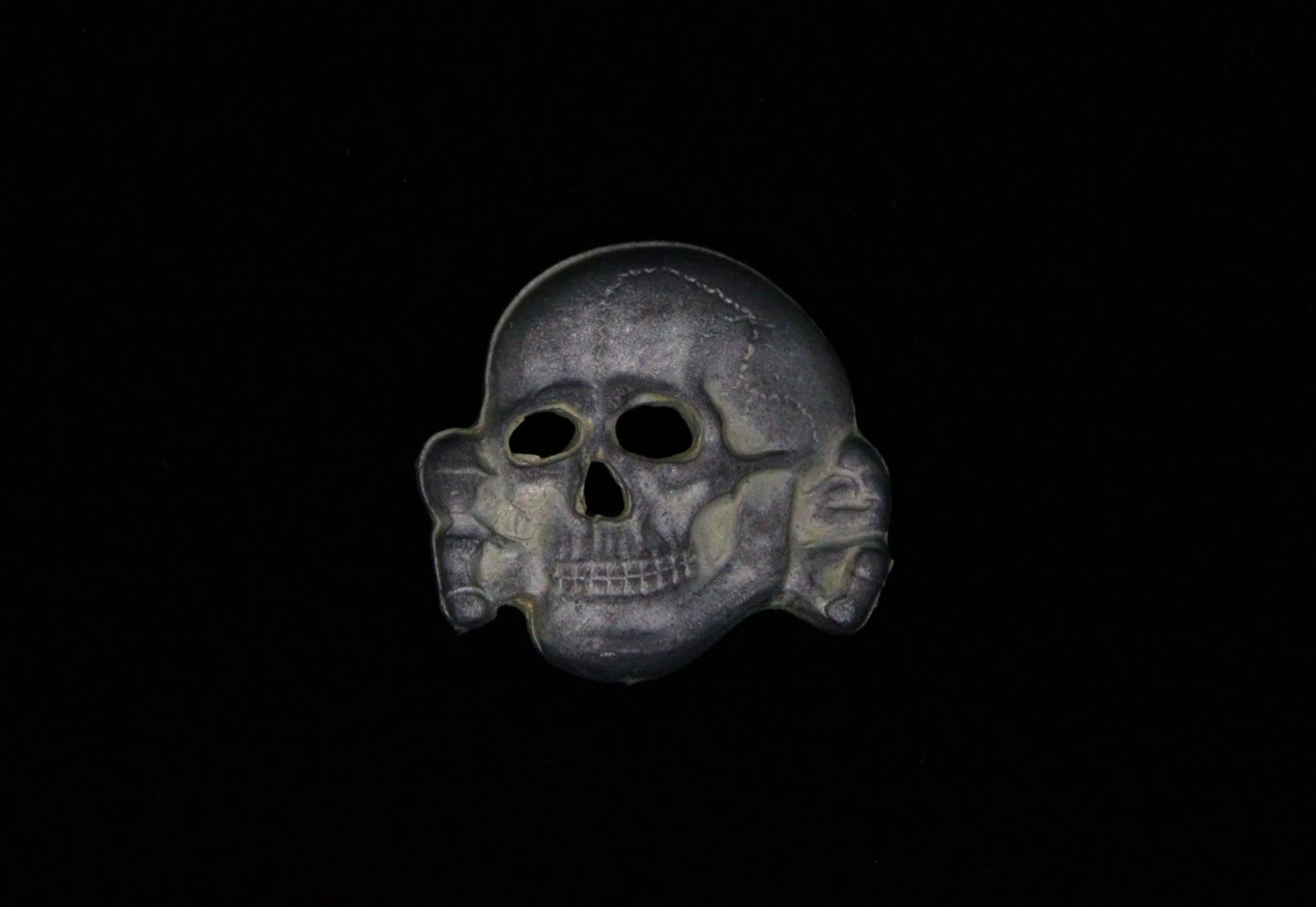 Reproduction WW2 German Waffen SS "Totenkopf" Visor Cap Skull RZM 499/41 Fritz Zimmermann