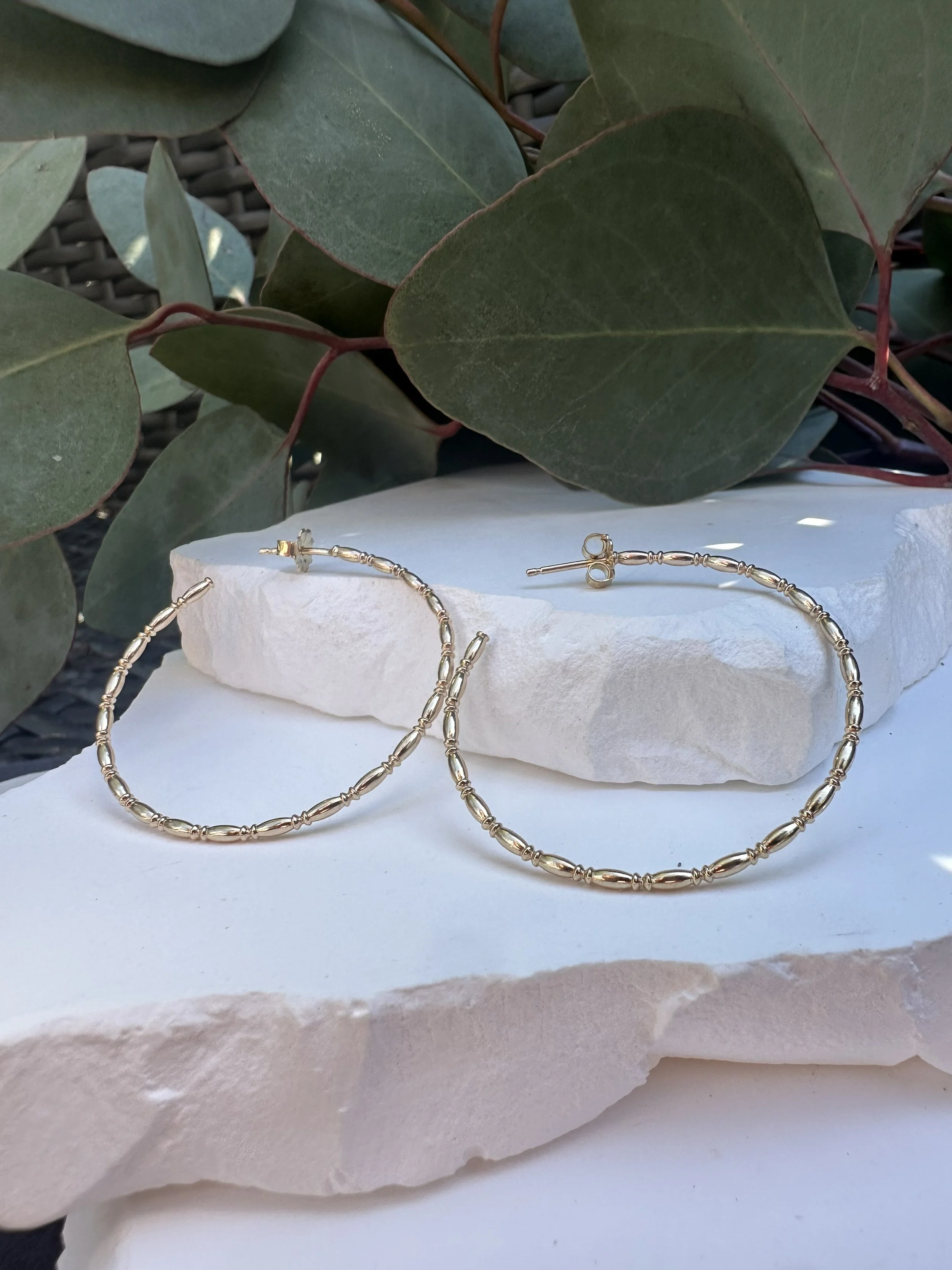 Patterned Hoops