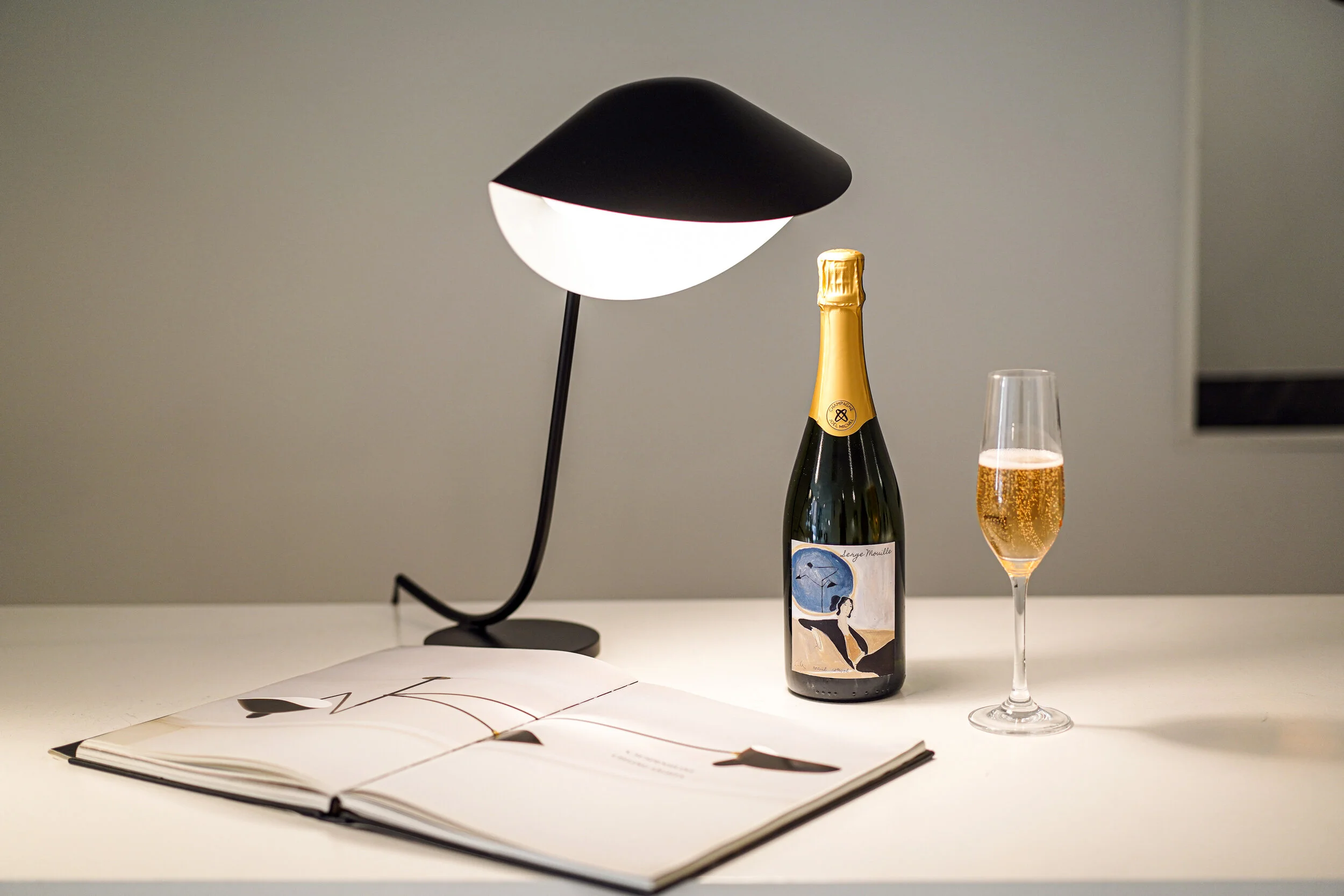 SERGE MOUILLE 1ST ANNIVERSARY BRANDING