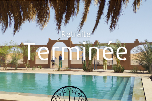Rayonner son feu intérieur au cœur du désert marocain.&nbsp;