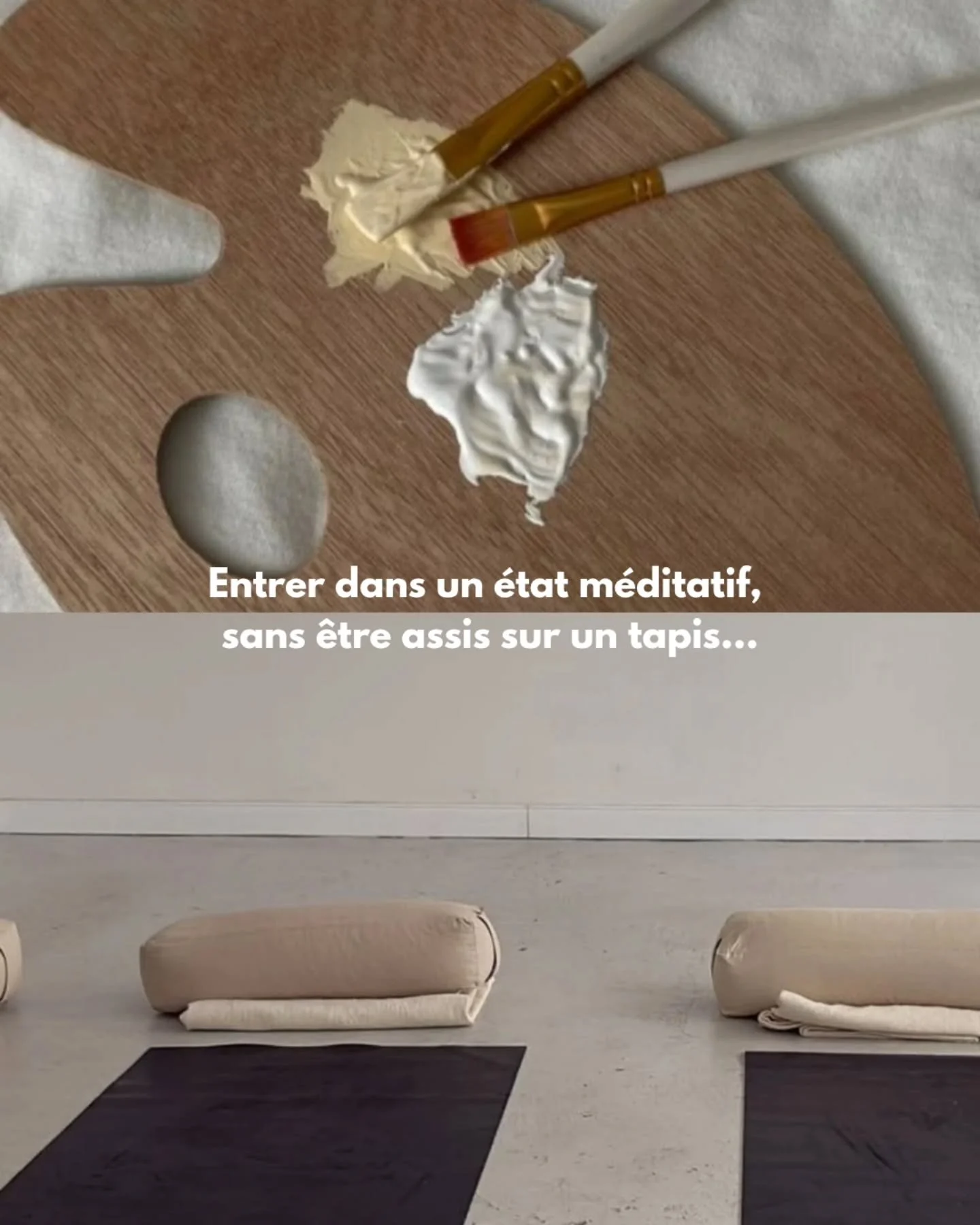 On n&rsquo;a pas forc&eacute;ment besoin de m&eacute;diter assis en silence pendant des heures pour apaiser le mental.

Parfois, un &eacute;tat m&eacute;ditatif arrive simplement quand on revient pleinement dans le moment pr&eacute;sent.
&Agrave; tra