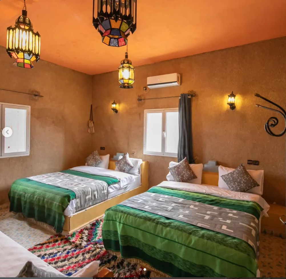 Chambre partagée de 2 à 5 personnes - SDB privée.
