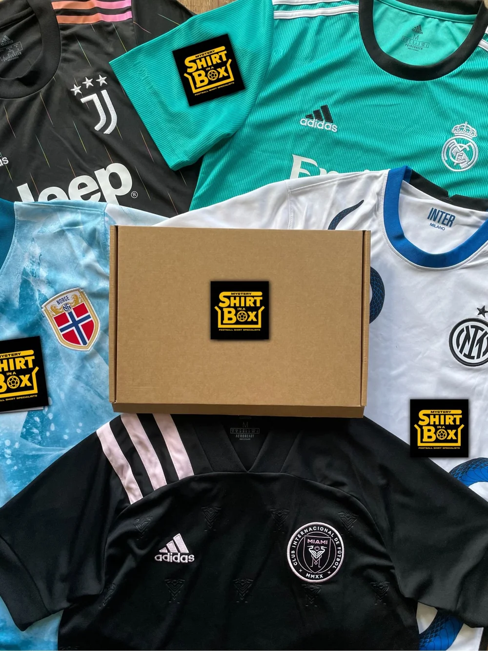 Kids Mystery Football Shirt Box