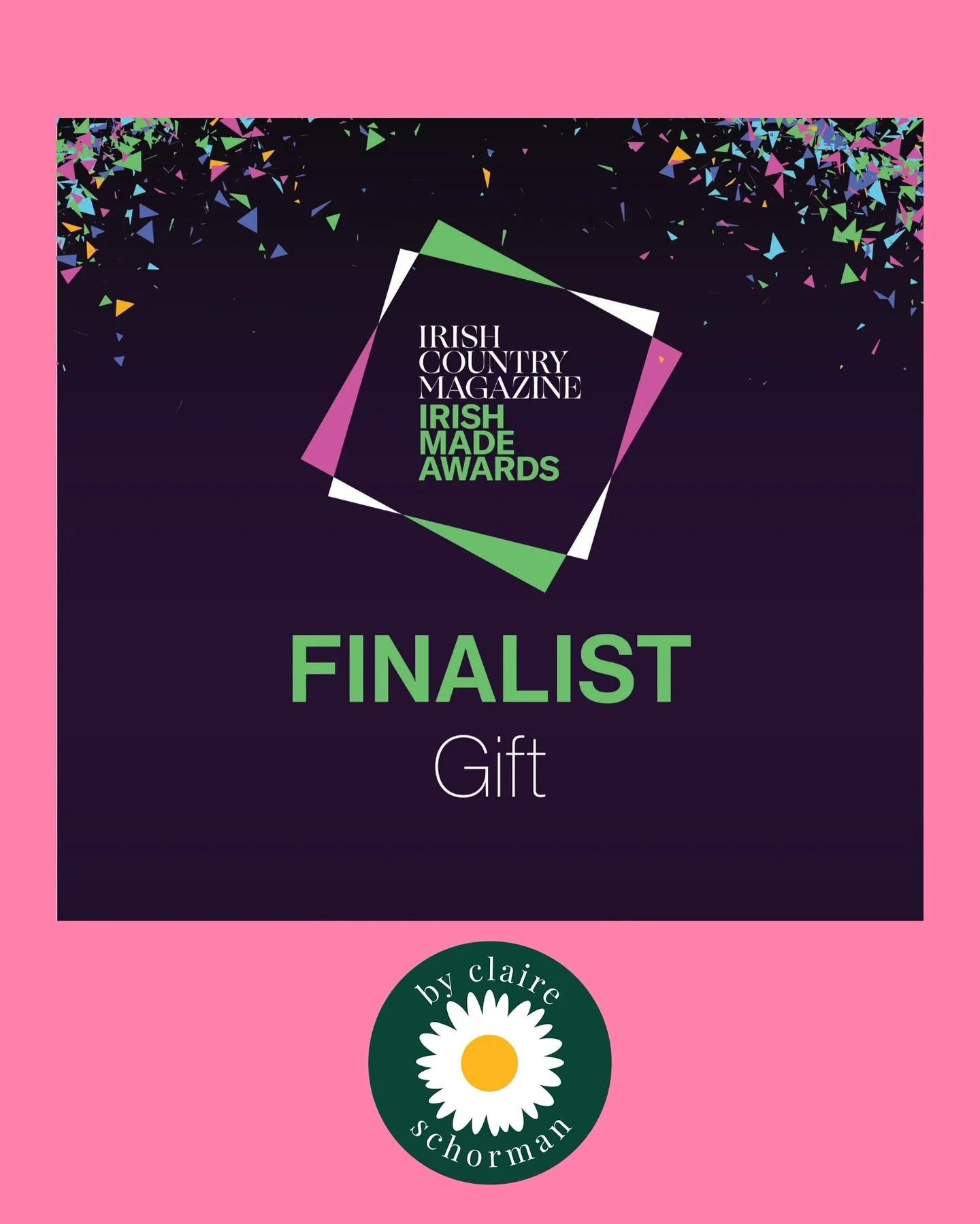 Ahhhh some very exciting news to share&hellip;.. I&rsquo;m a finalist in the @irishcountrymag Irish Made Awards!!! I&rsquo;m so delighted to be a finalist - and among such incredible Irish makers. The talent is insane 😍

I&rsquo;m delighted to even 