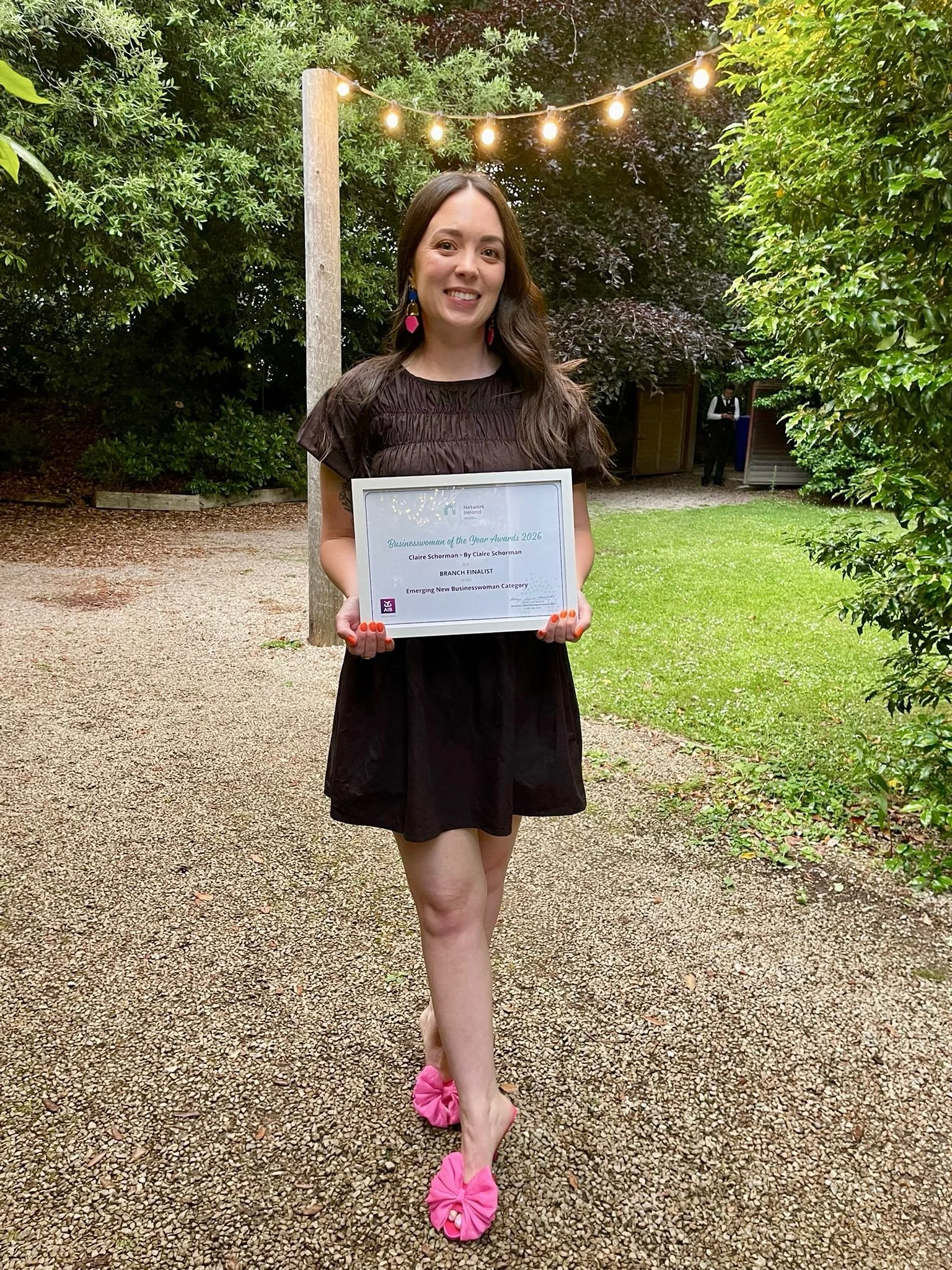 The pink bow heels got an outing last month at the Network Ireland Wicklow awards where I was a finalist in the Emerging New Businesswoman category 🫡🎀

A great night as always celebrating a wonderful group of inspiring business women in the gorgeou