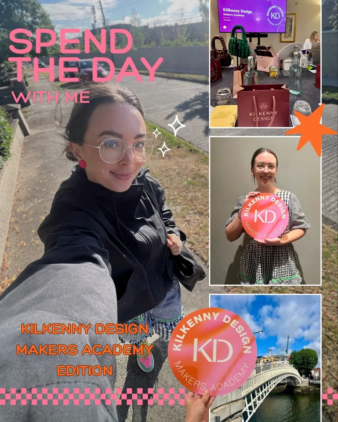 A day in my life featuring @jam_art_factory @officialkilkennydesign &amp; @industrydesign &hellip; what a trio!

We had such a great day this day last week at the first workshop in the Kilkenny Design Makers Academy ✨

We learnt so much about being r